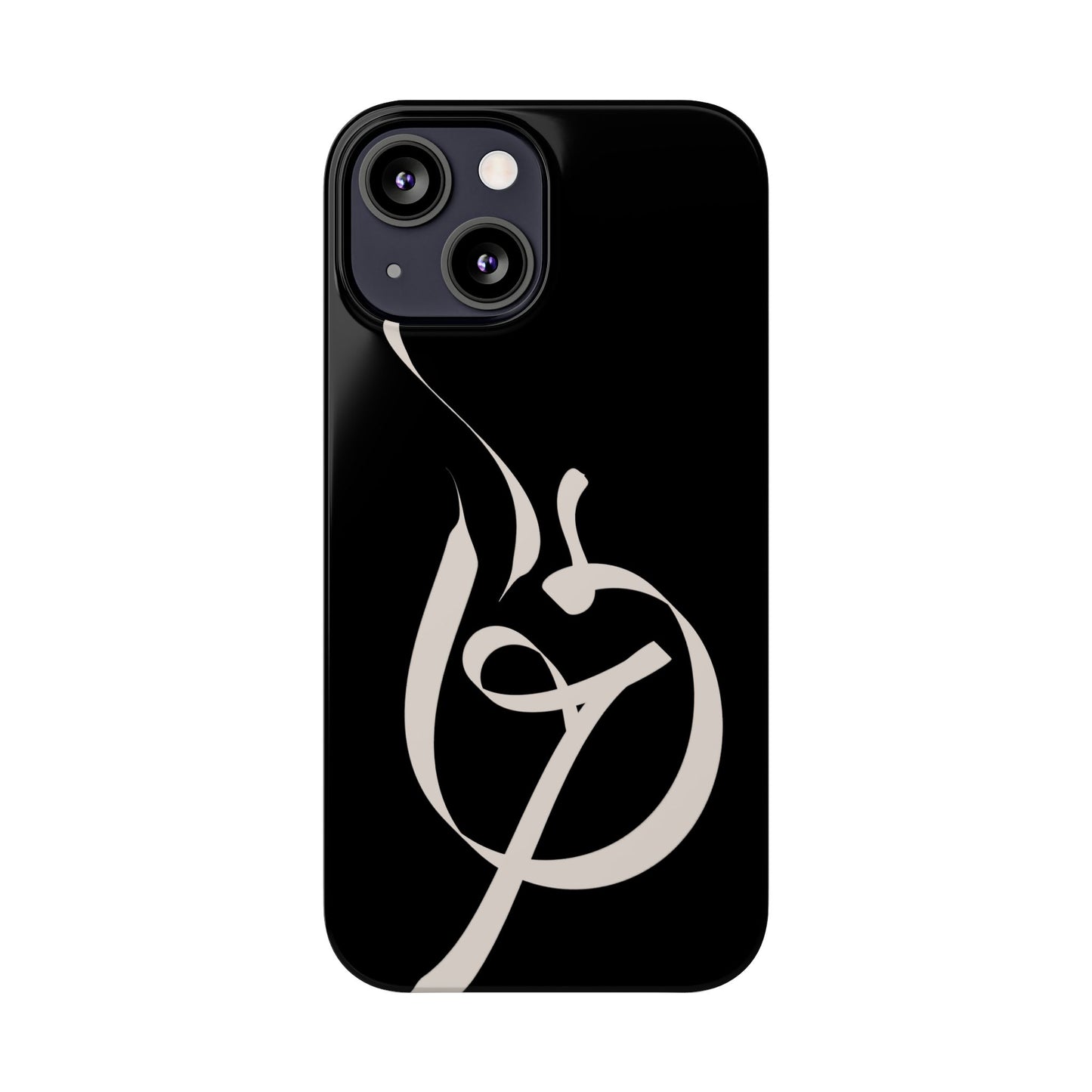 ' Modern Art Slim Phone Case -LOVE
