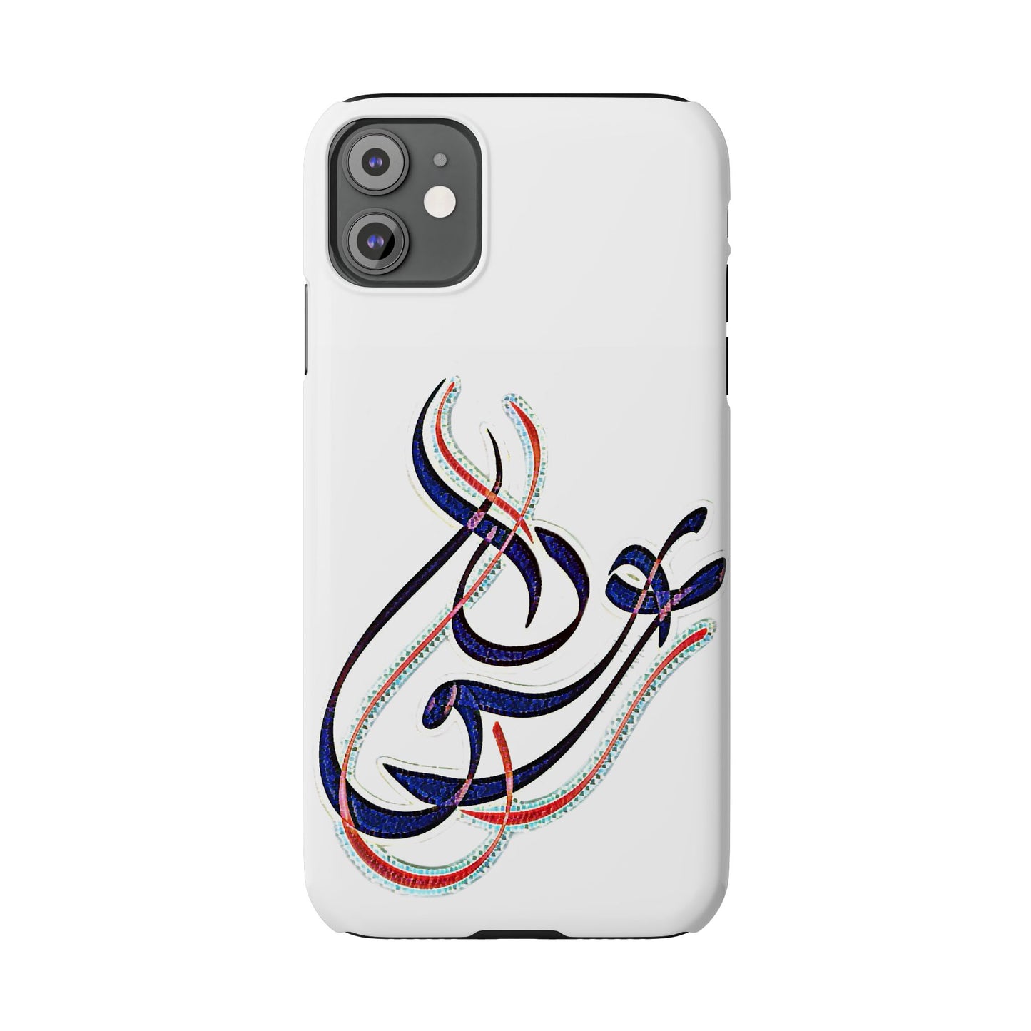 Modern Art Slim Phone Case - Eshgh (Love)