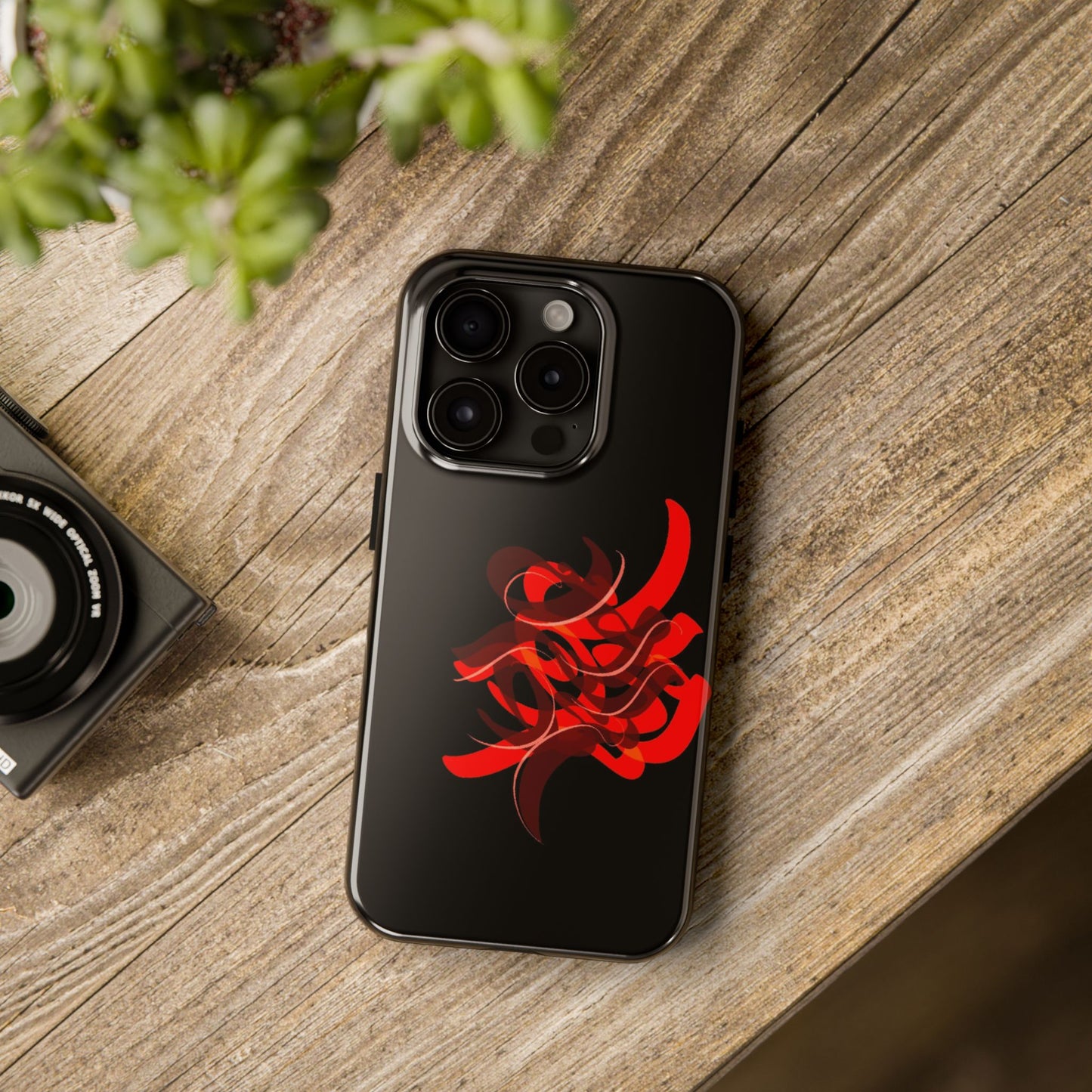 Phone Case - Persian Calligraphy Handwriting Design.: