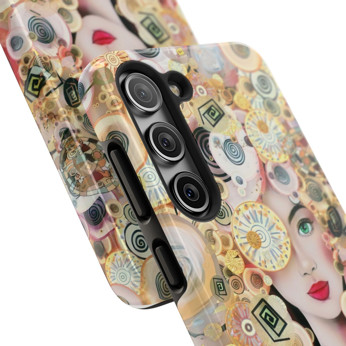 Phone Case - Persian Art Inspired Beautiful Girl Design