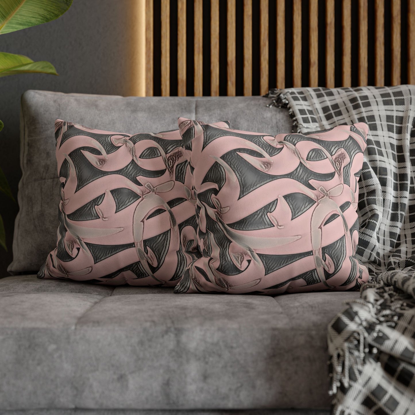 Pillowcase - Modern Calligraphy Design