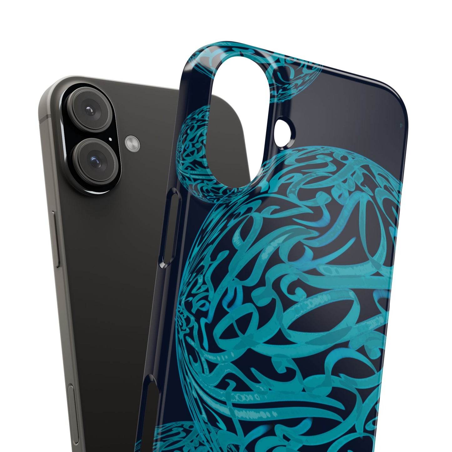 ' Modern Art Slim Phone Case -LOVE
