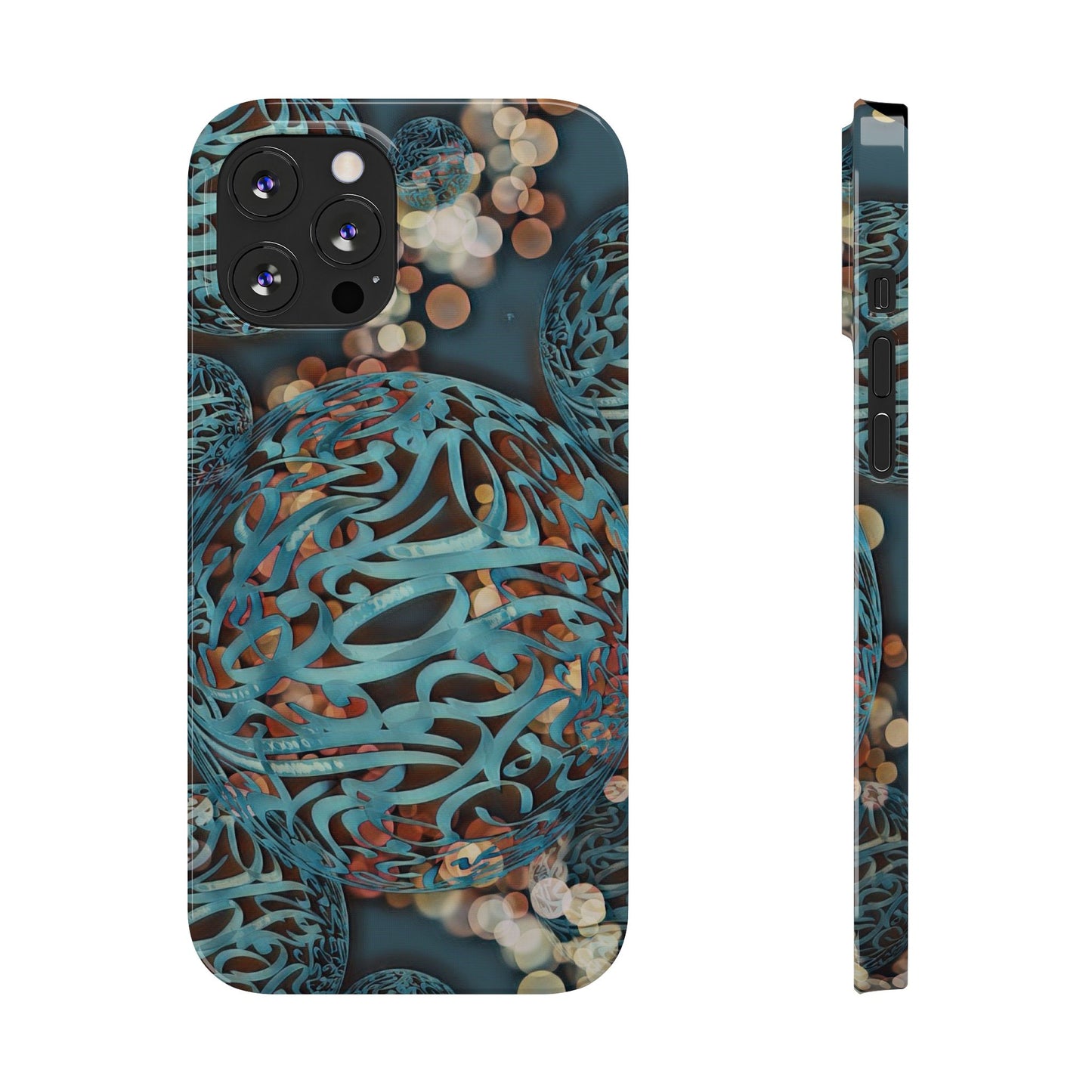 ' Modern Art Slim Phone Case -LOVE