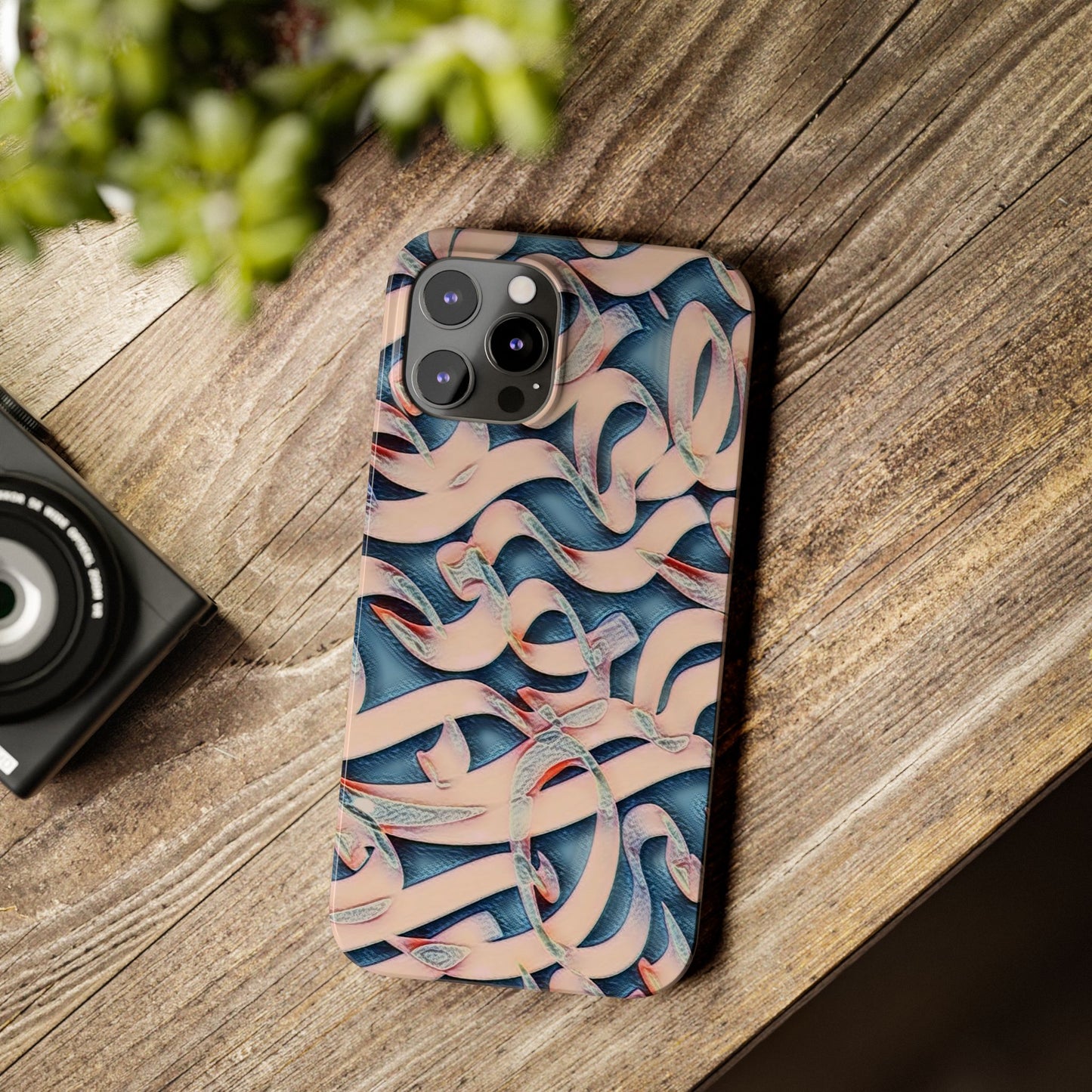Copy of Copy of Copy of ' Modern Art Slim Phone Case -LOVE