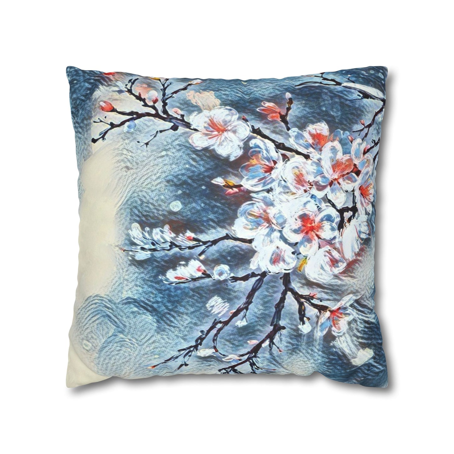 Spring Pillowcase - Modern Art Portrait Watercolour Design