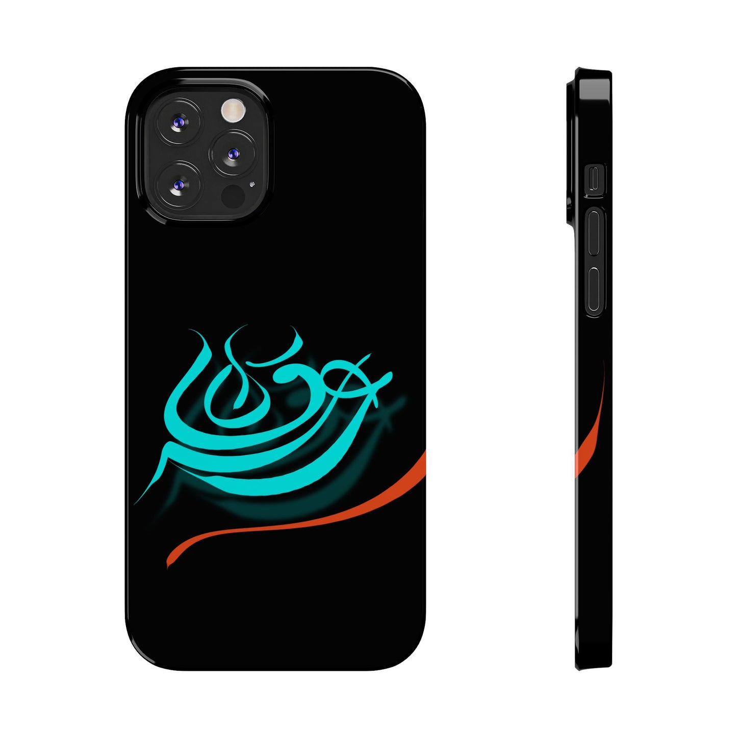 ' Modern Art Slim Phone Case -LOVE