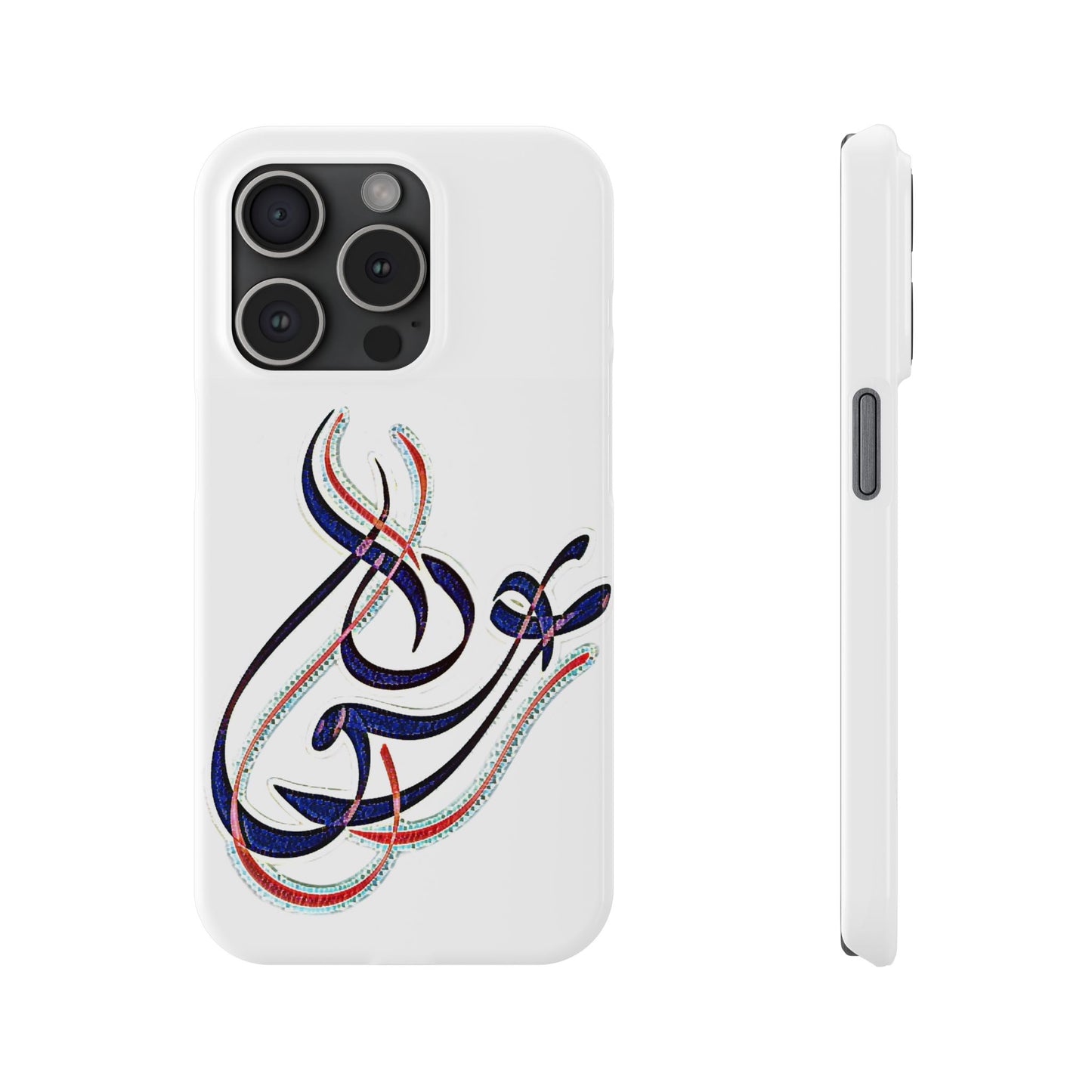 Modern Art Slim Phone Case - Eshgh (Love)