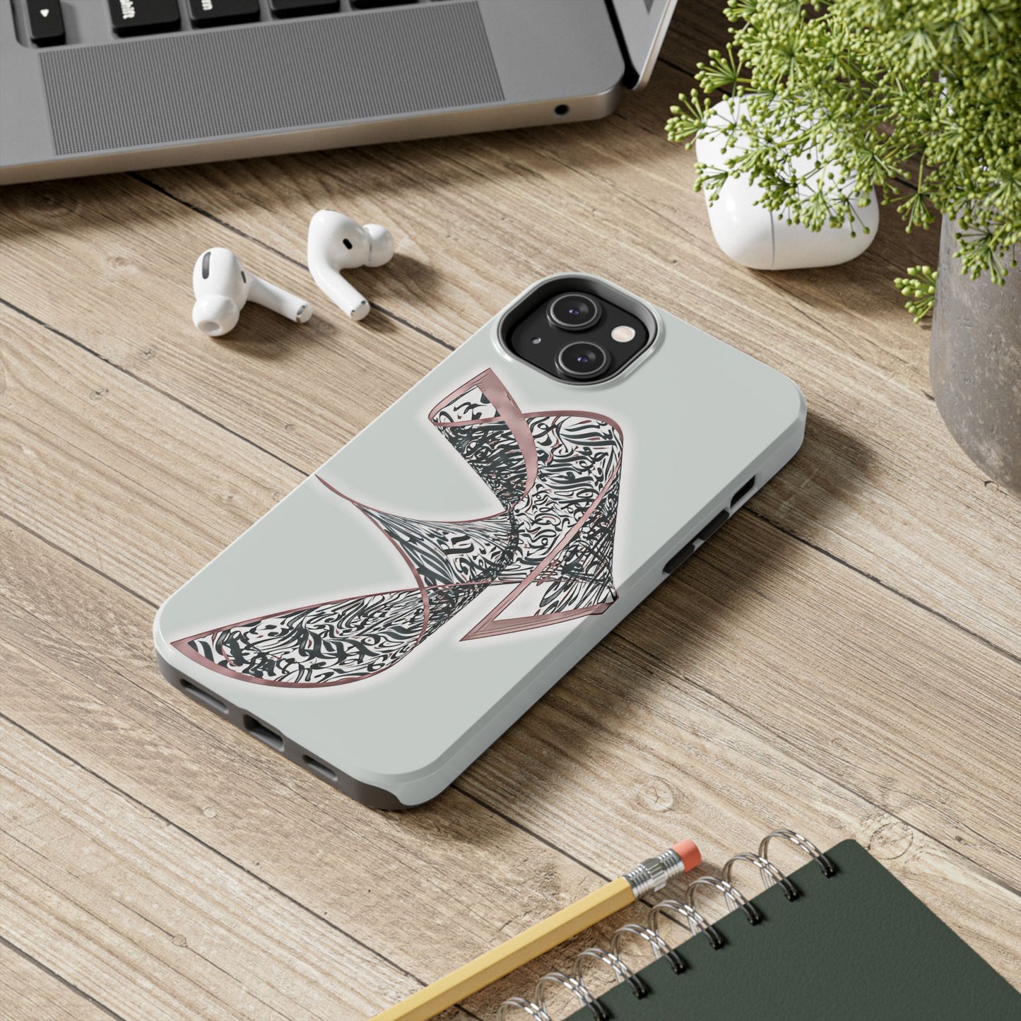 Phone Case Persian Calligraphy Modern Handwriting
