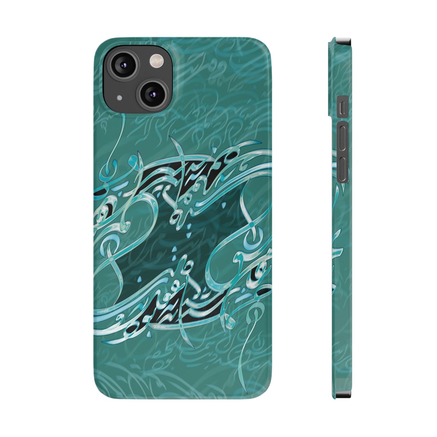 ' Modern Calligraphy Art Slim Phone Case