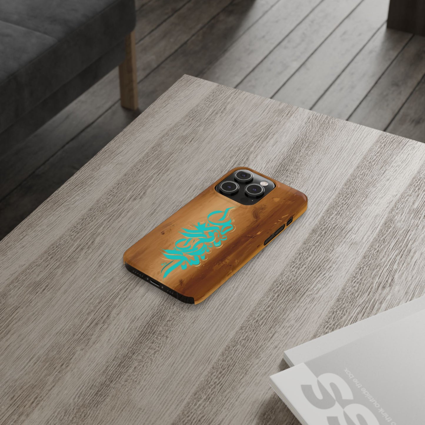 Modern Art Slim Phone Case -LOVE