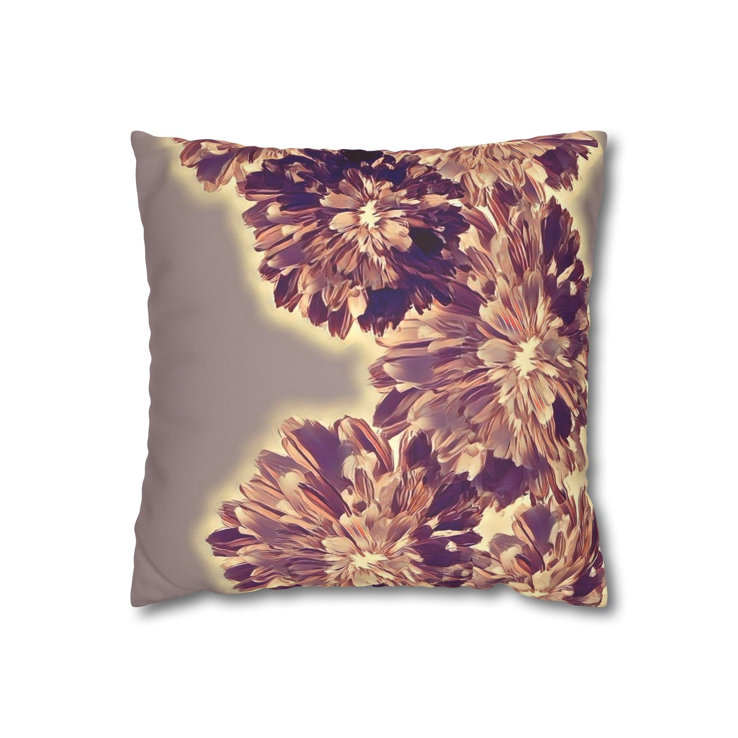 Copy of Modern Digital Painting ' Faux Suede Pillowcase - Home Design