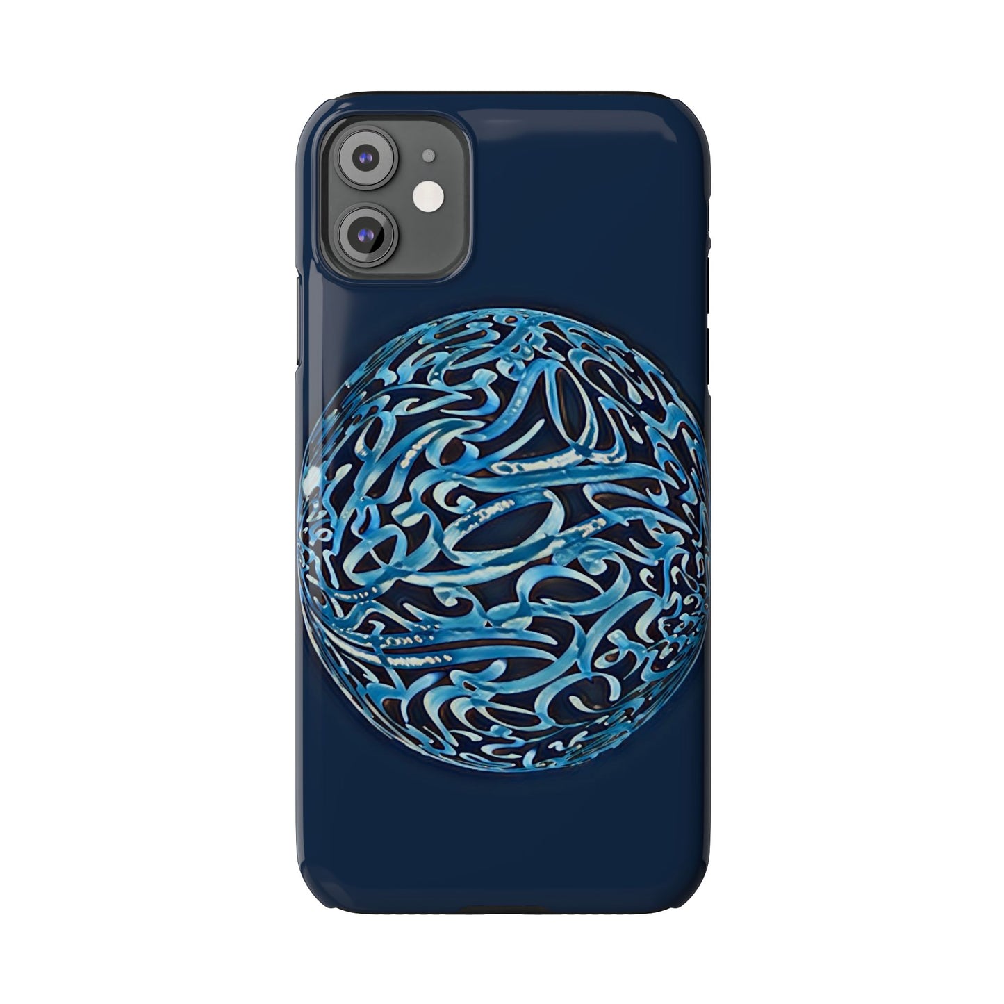 ' Modern Art Slim Phone Case -LOVE