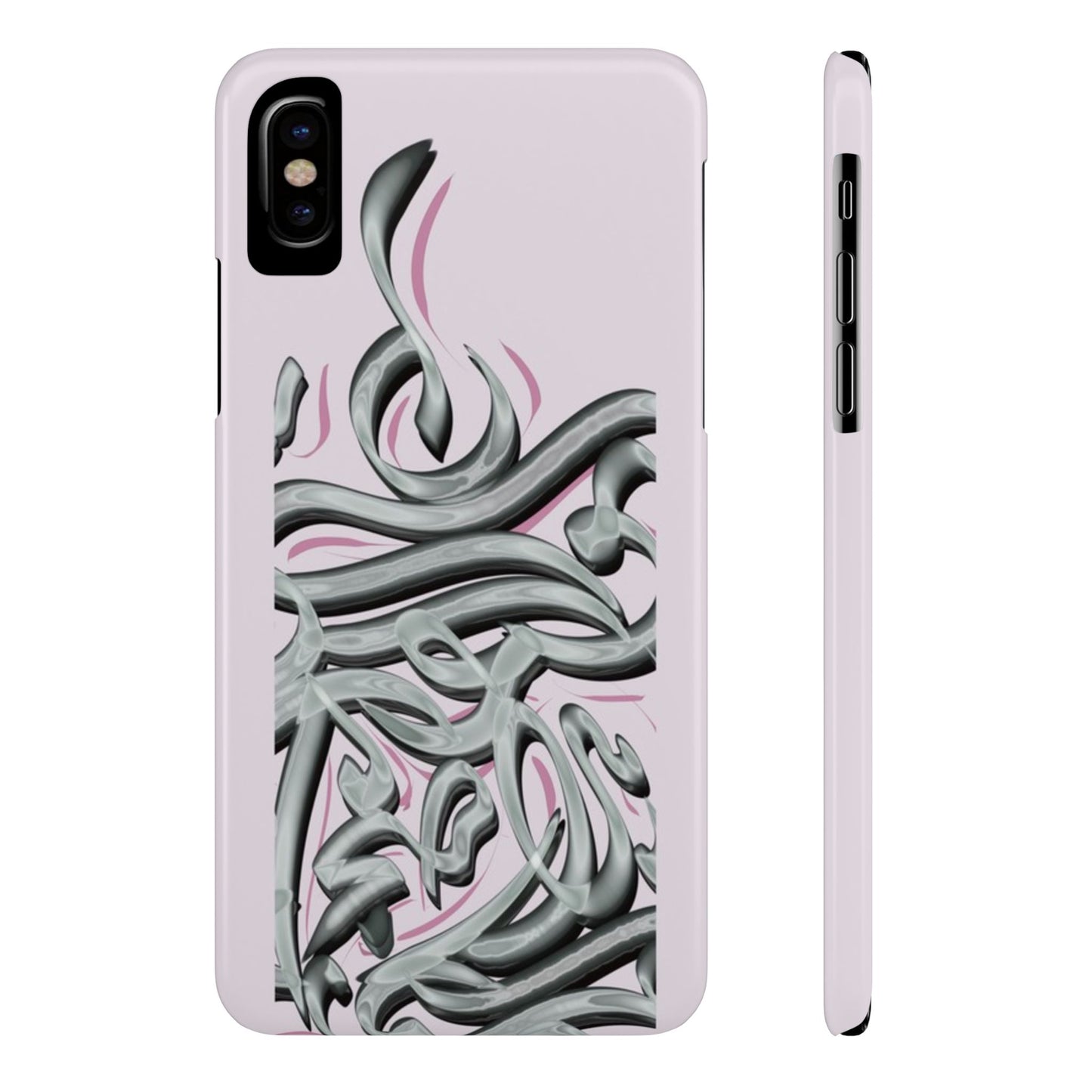 Modern Art Slim Phone Case -LOVE,