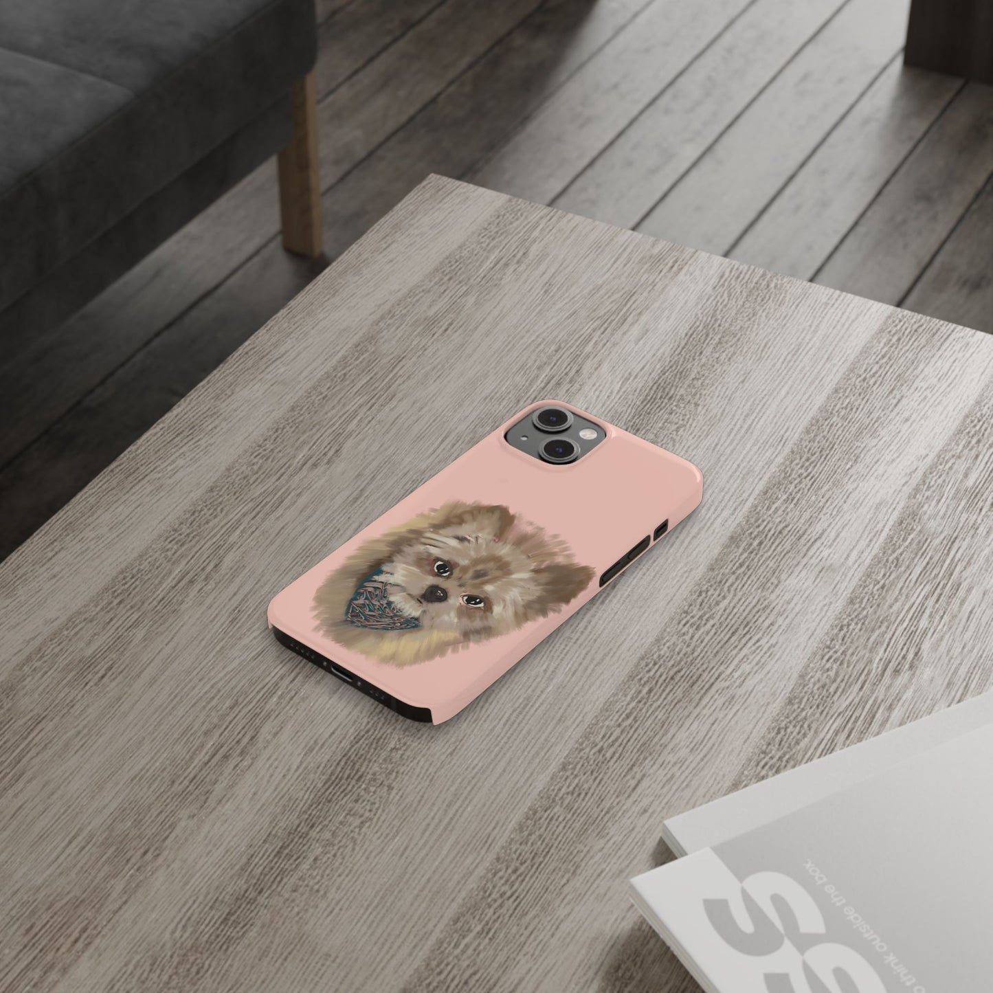 ' Modern Art Slim Phone Case-Lily