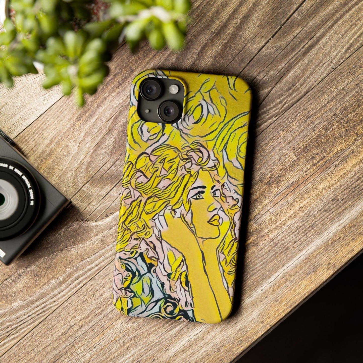 ' Modern Art Slim Phone Case -