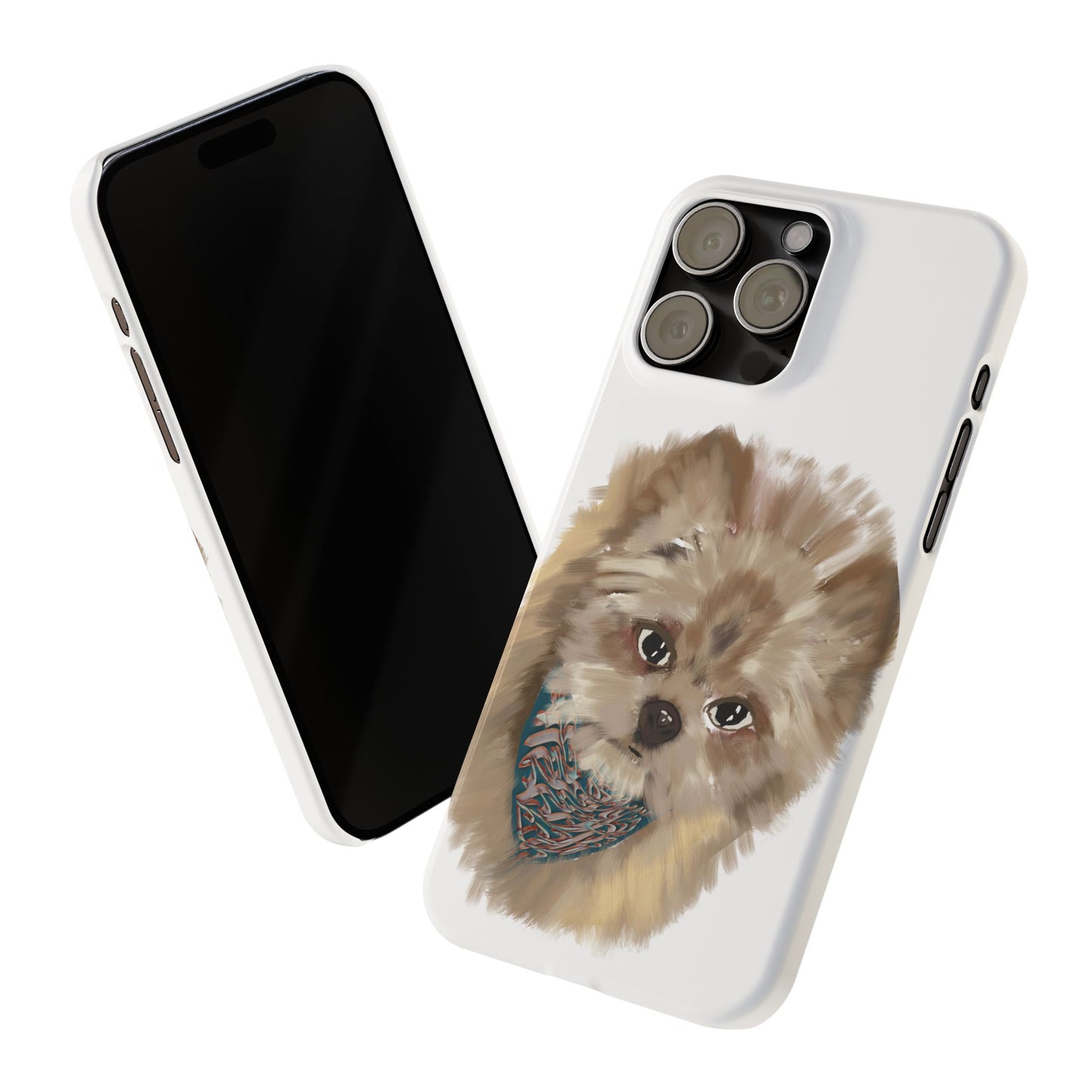 ' Modern Art Slim Phone Case-Lily