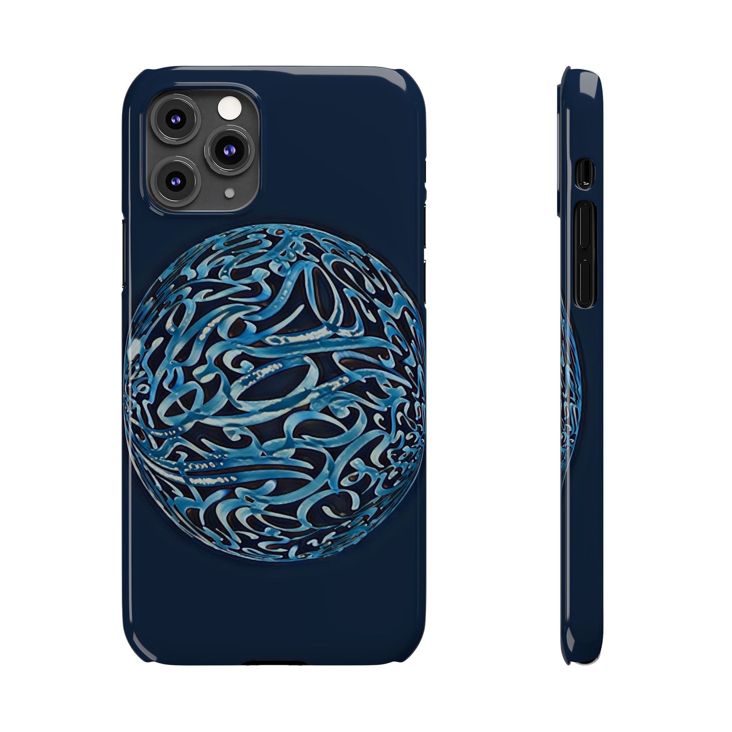 ' Modern Art Slim Phone Case -LOVE