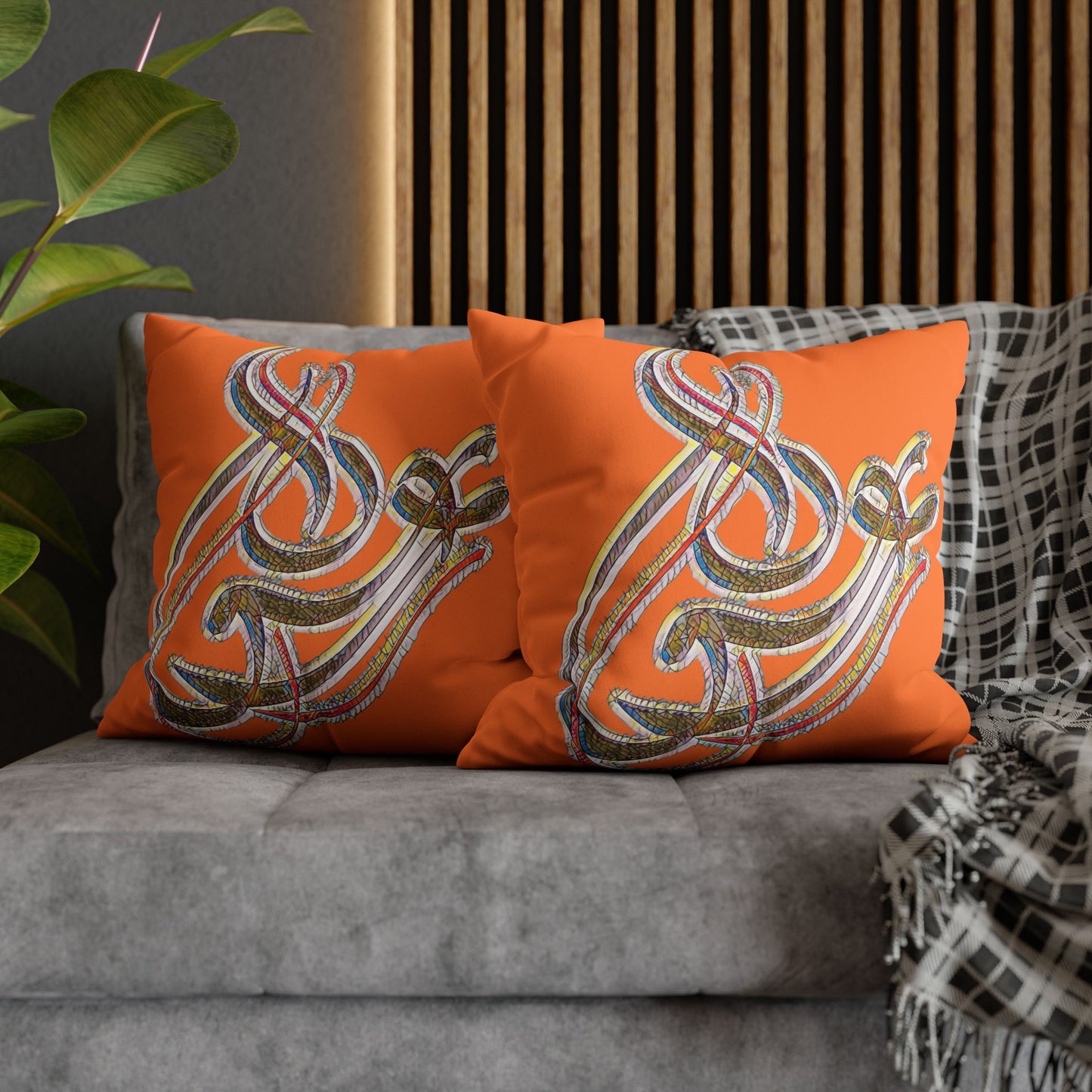 Copy of Copy of Spring Pillowcase - Modern Art Portrait Watercolour Design