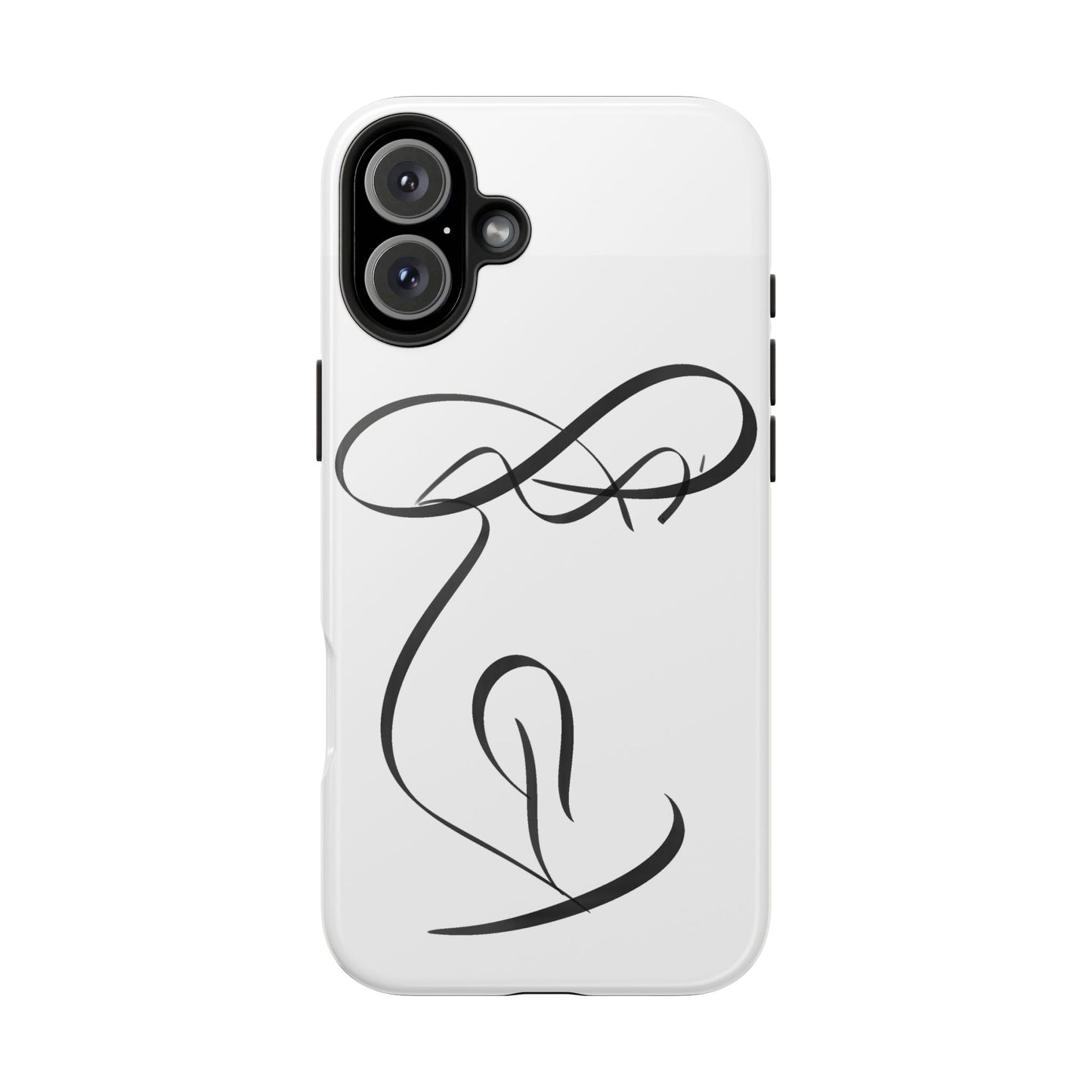 Handwritten Farsi Calligraphy 'Hiich' Design