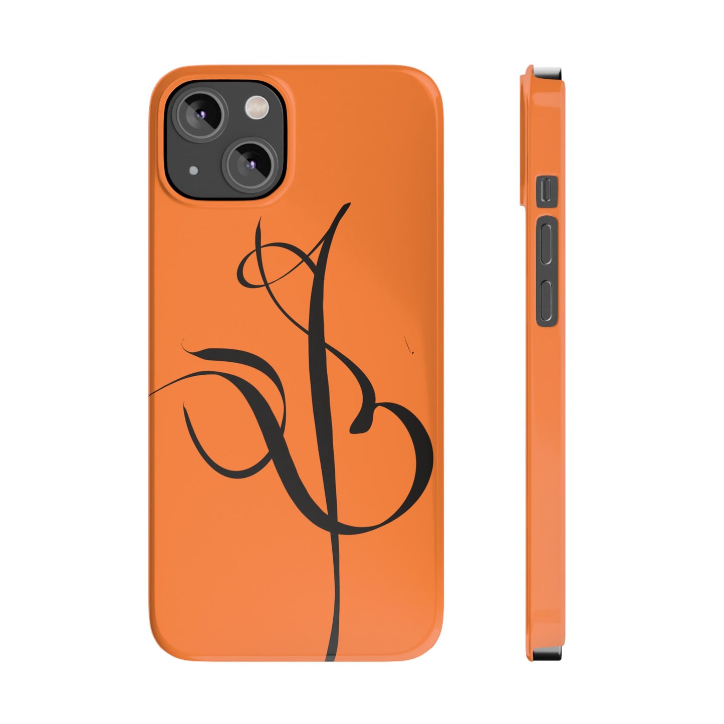 ' Modern Art Slim Phone Case -LOVE,