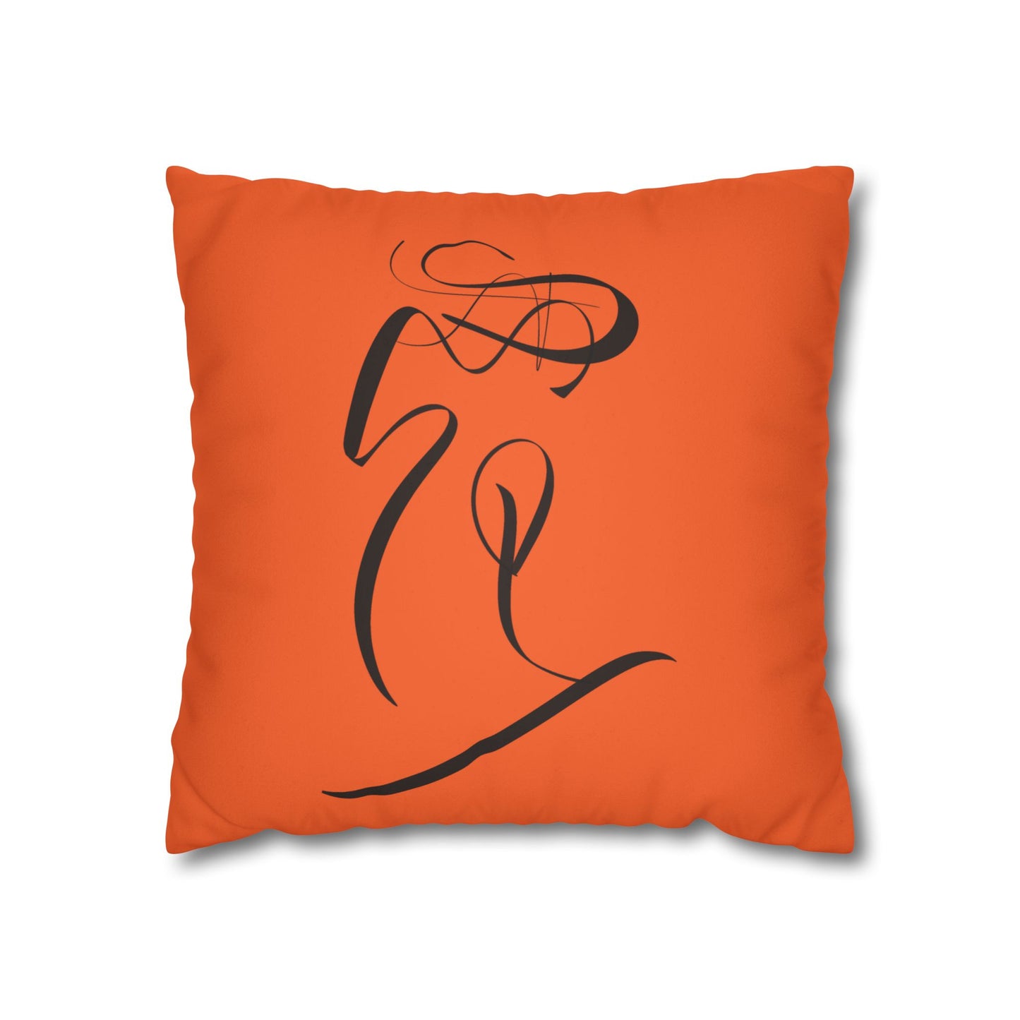 Copy of Square Pillowcase - Modern Art Portrait Watercolour Design