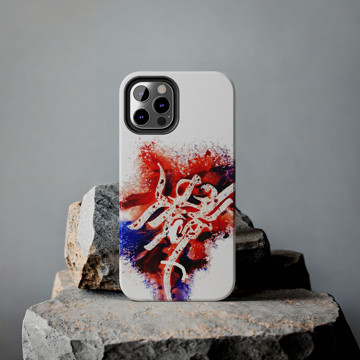 Candle Calligraphy Phone Case - Persian Art Inspired Beautiful Girl Design