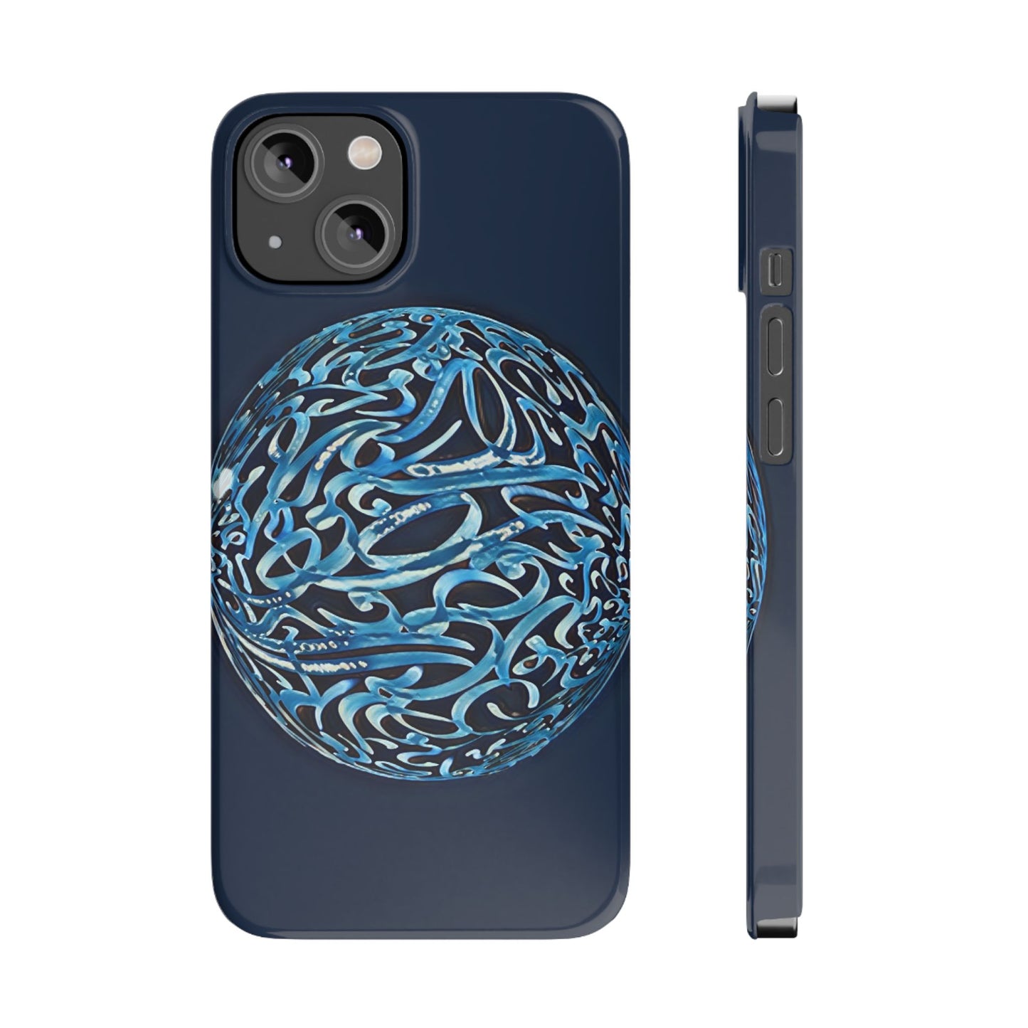 ' Modern Art Slim Phone Case -LOVE