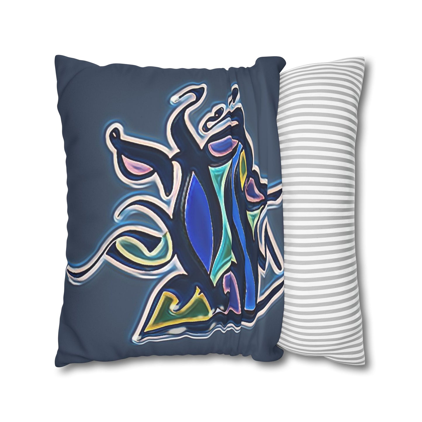 Square Pillowcase - Persian Calligraphy, Modern Handwriting Design