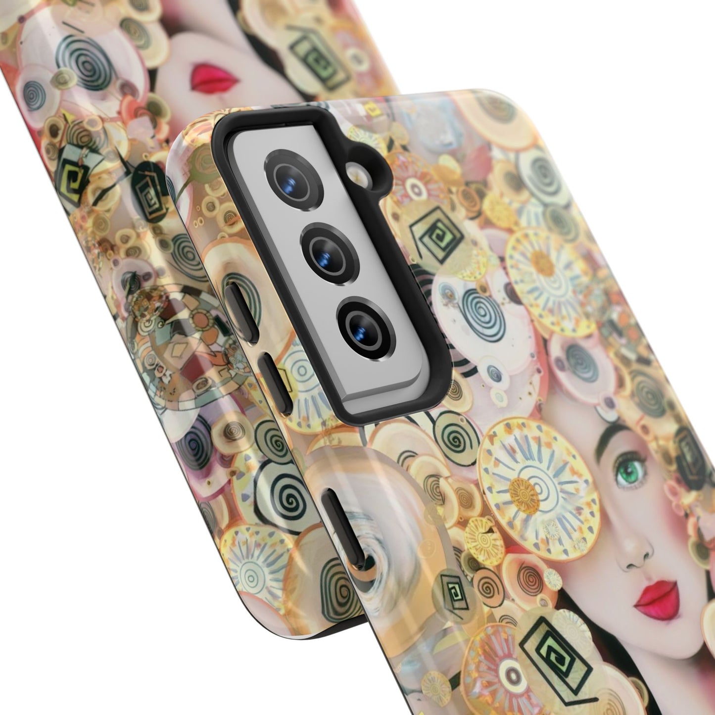 Phone Case - Persian Art Inspired Beautiful Girl Design