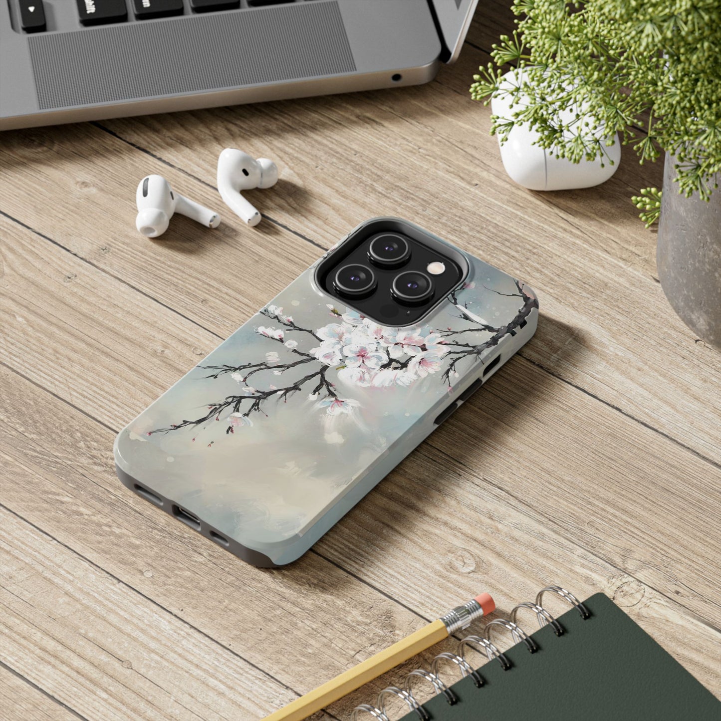 Spring Phone Case Persian Calligraphy Art.
