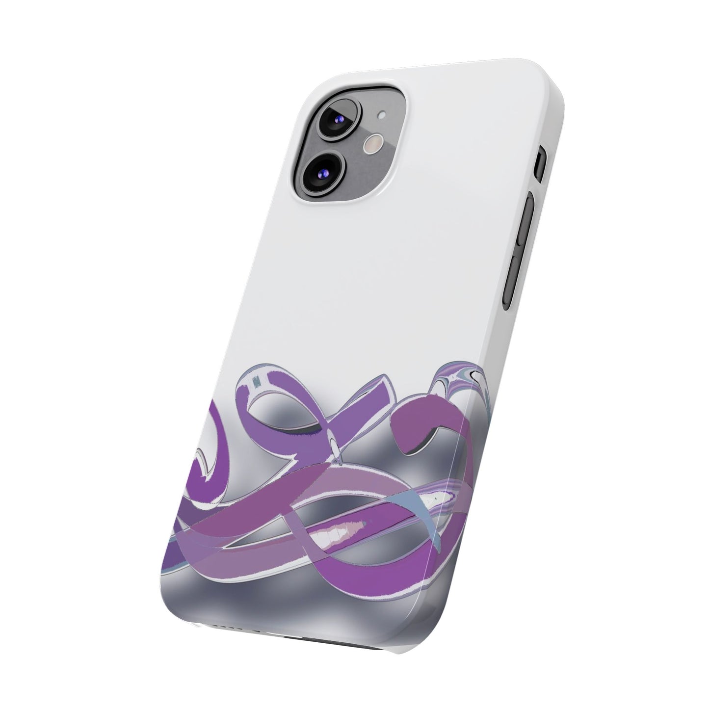' Modern Art Slim Phone Case -Calligraphy