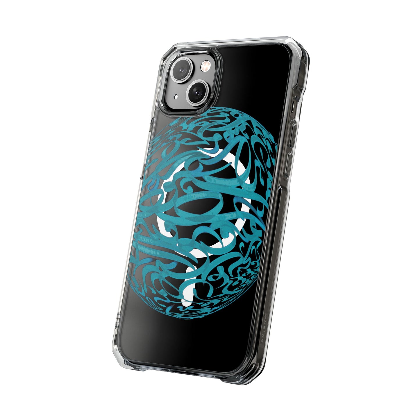 Copy of Copy of Phone Case - Pink Ribbon Persian Calligraphy Design - Magnetic Case