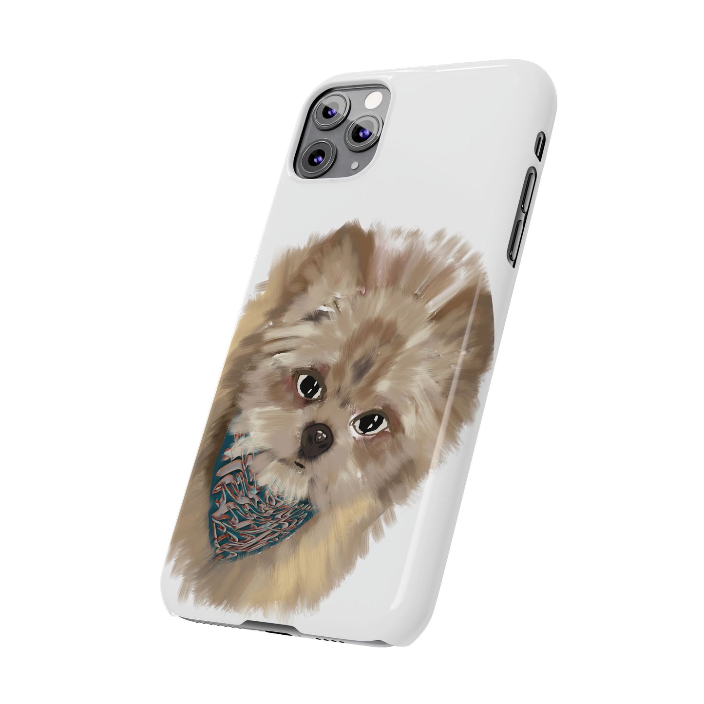 ' Modern Art Slim Phone Case-Lily