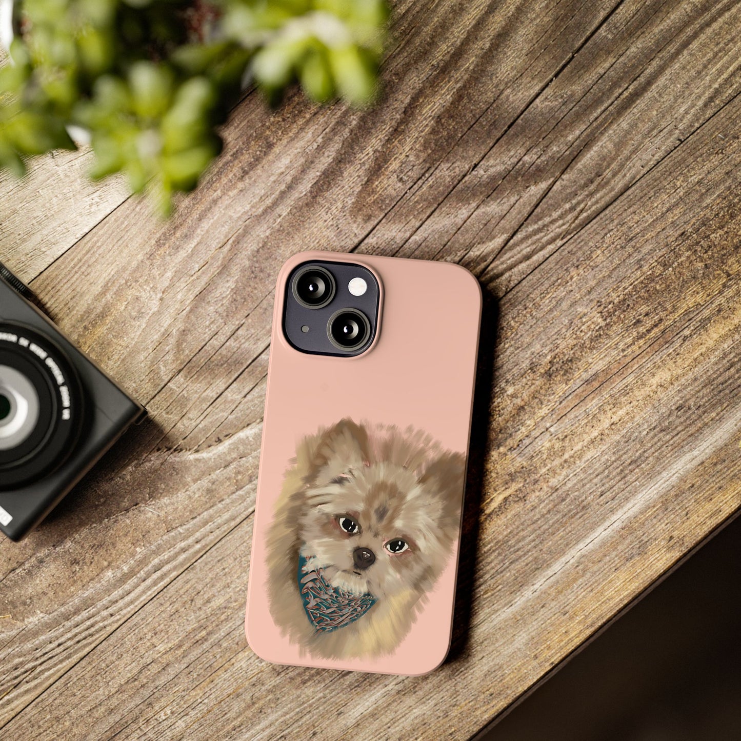 ' Modern Art Slim Phone Case-Lily