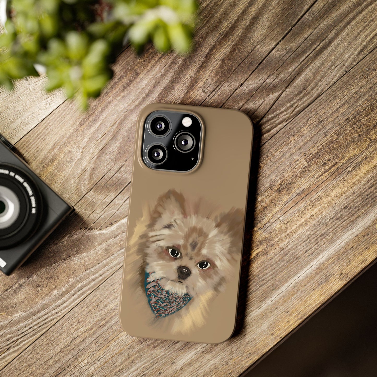 ' Modern Art Slim Phone Case -Lily
