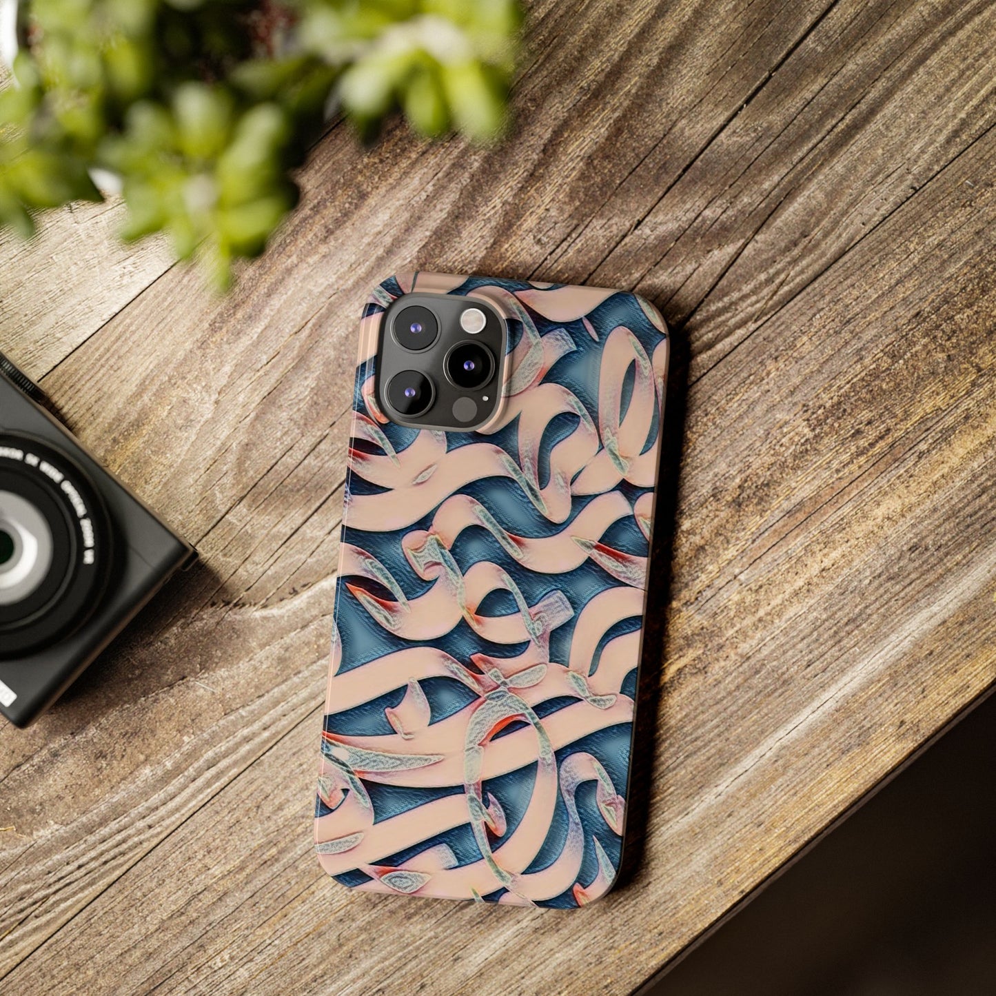 Copy of Copy of Copy of ' Modern Art Slim Phone Case -LOVE