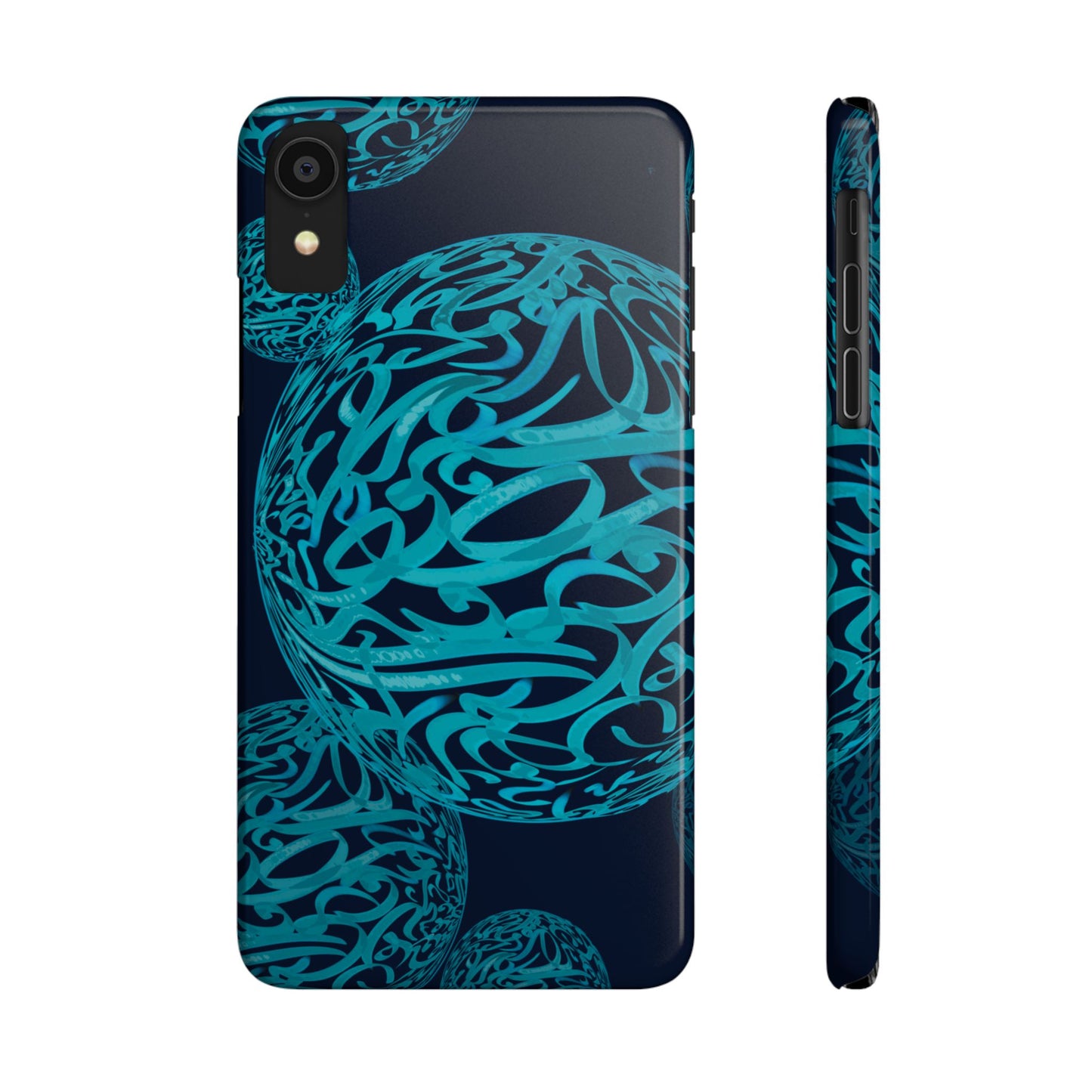 ' Modern Art Slim Phone Case -LOVE
