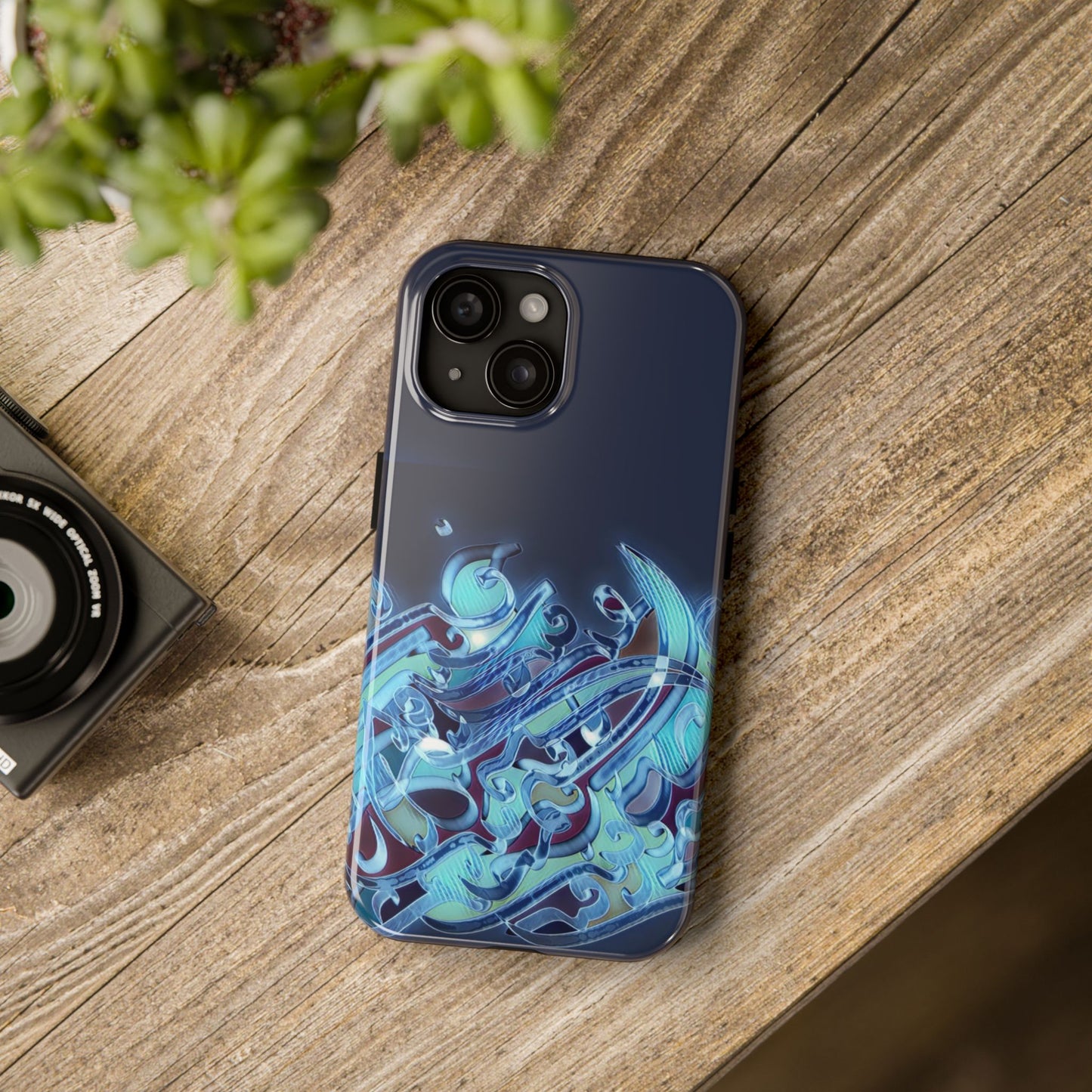 Phone Case Persian Calligraphy Modern Handwriting.