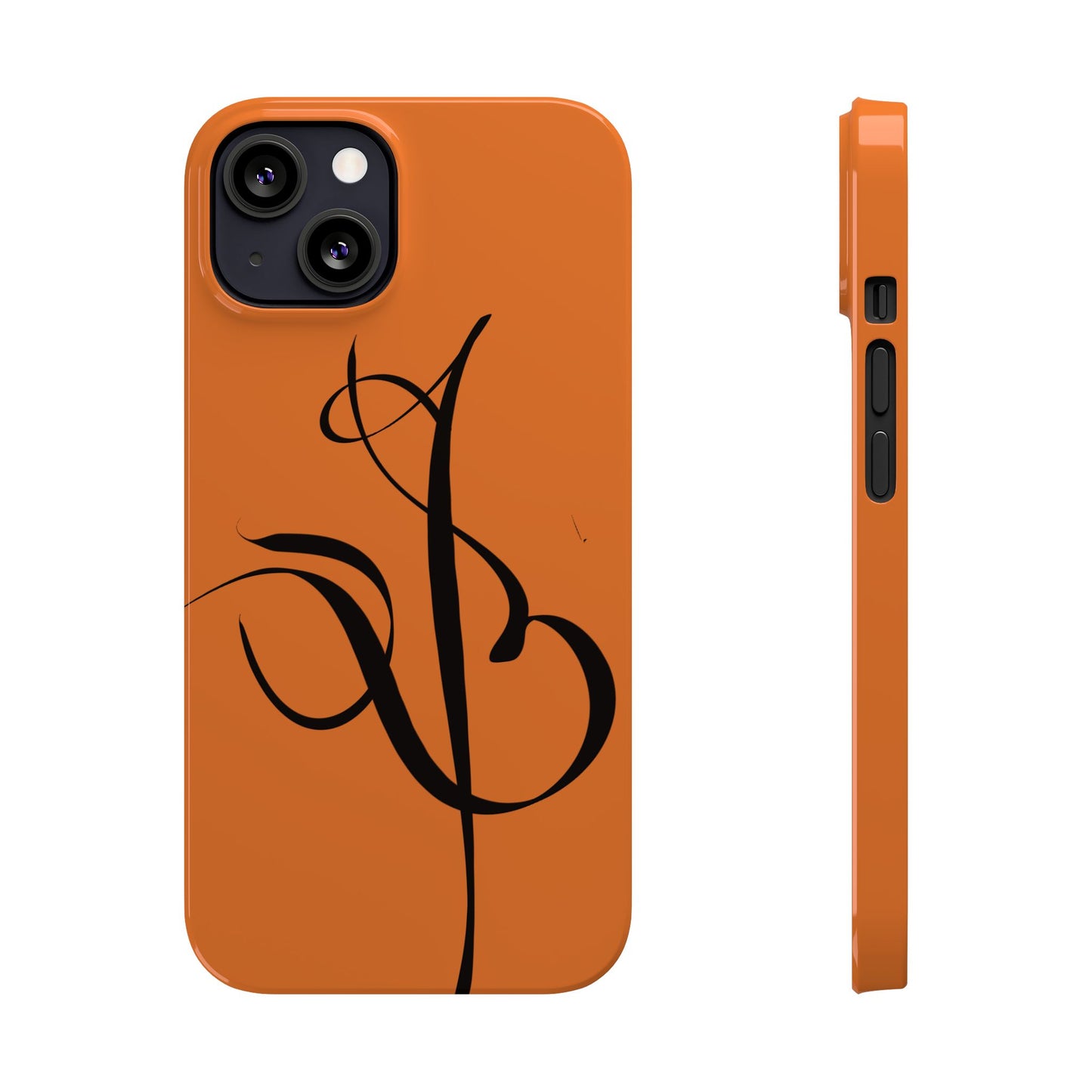 ' Modern Art Slim Phone Case -LOVE,