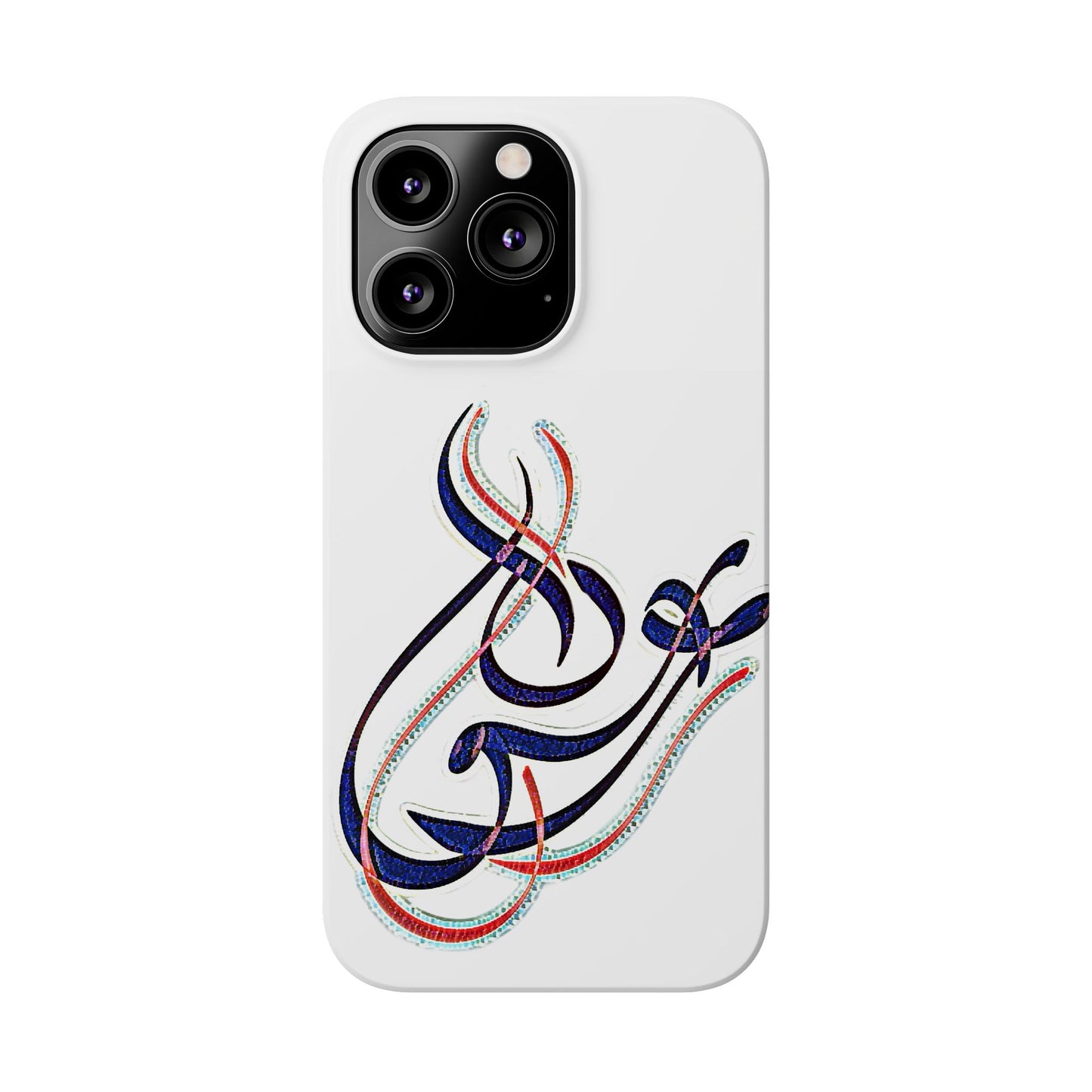 Modern Art Slim Phone Case - Eshgh (Love)