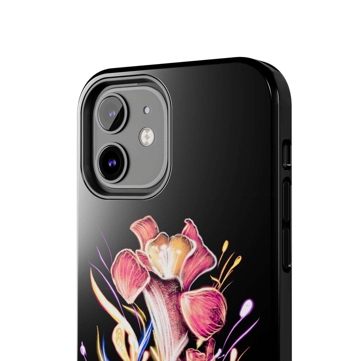 Colorful Calligraphy Flower Chic Stylish Design