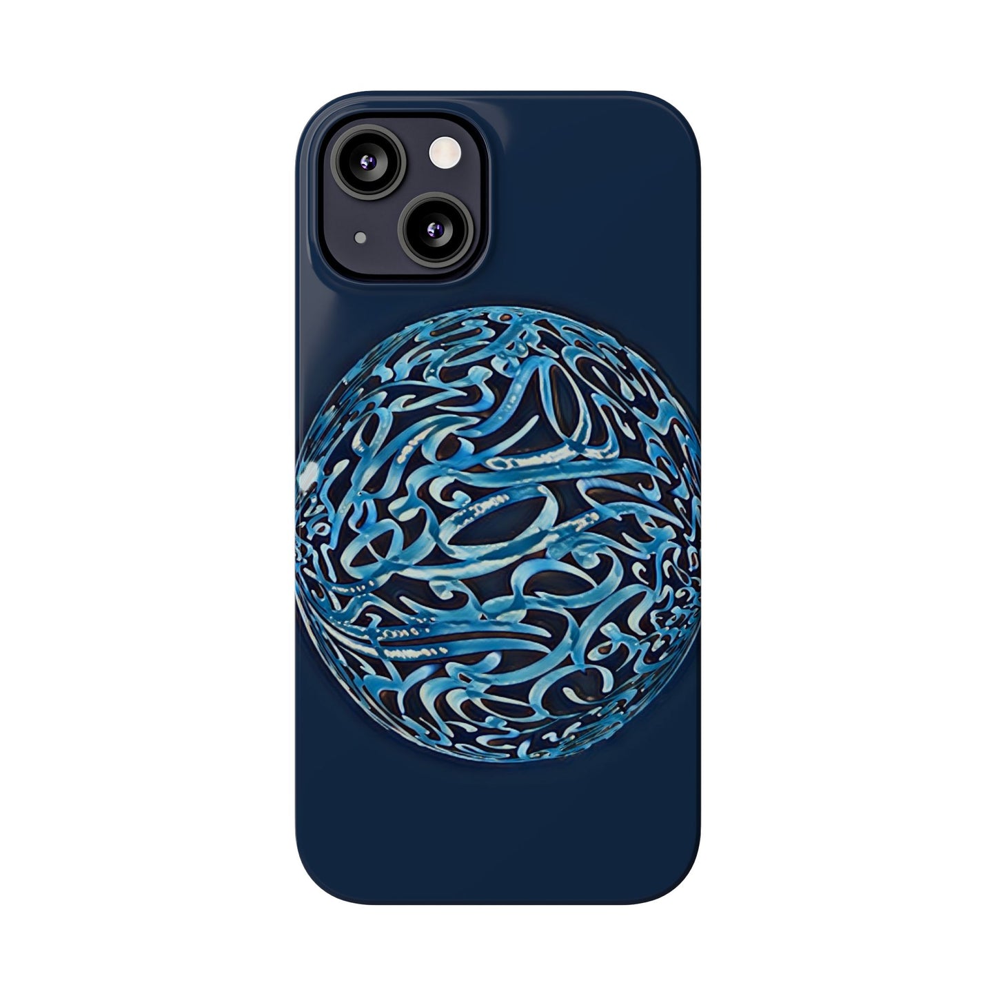 ' Modern Art Slim Phone Case -LOVE