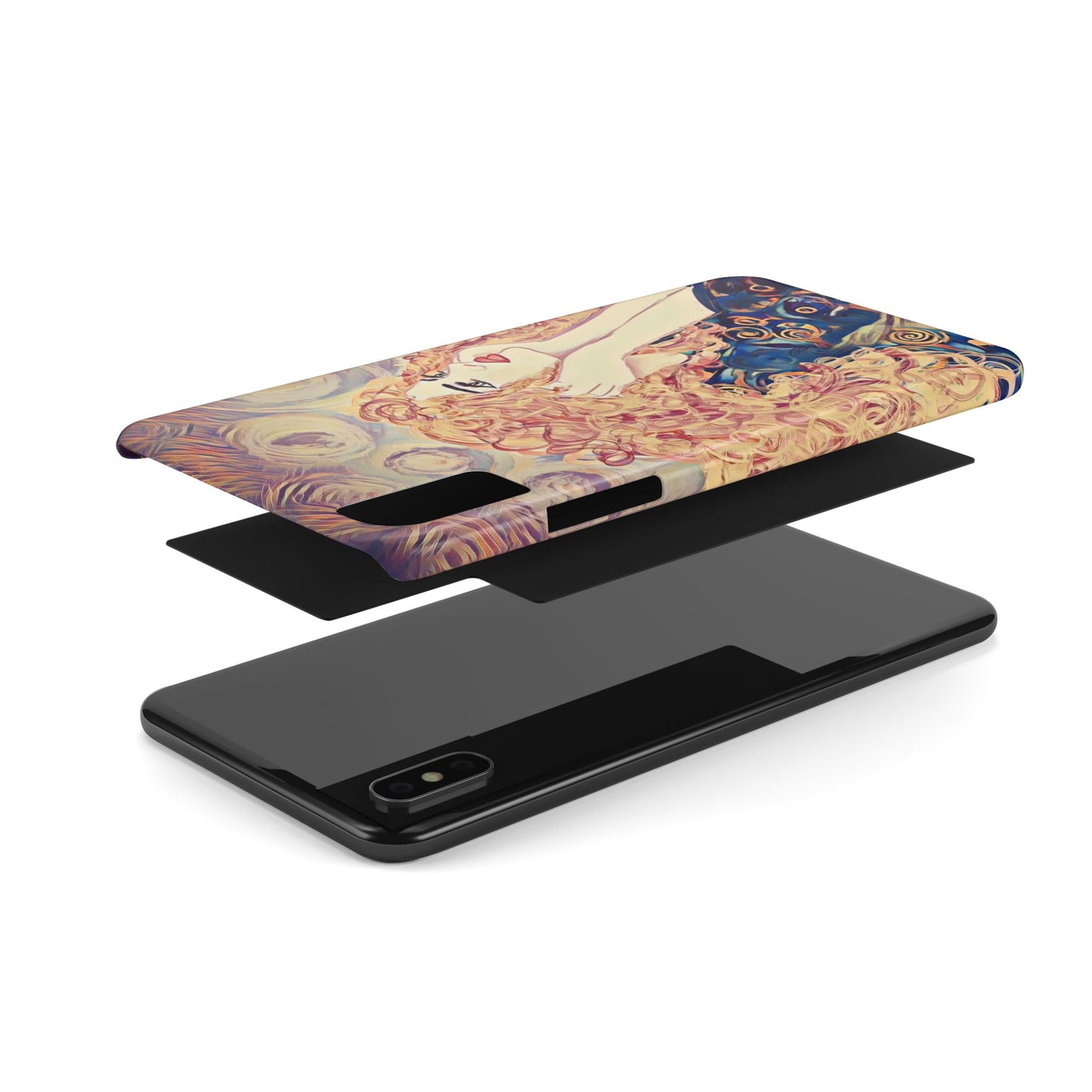 ' Modern Art Slim Phone Case -LOVE,