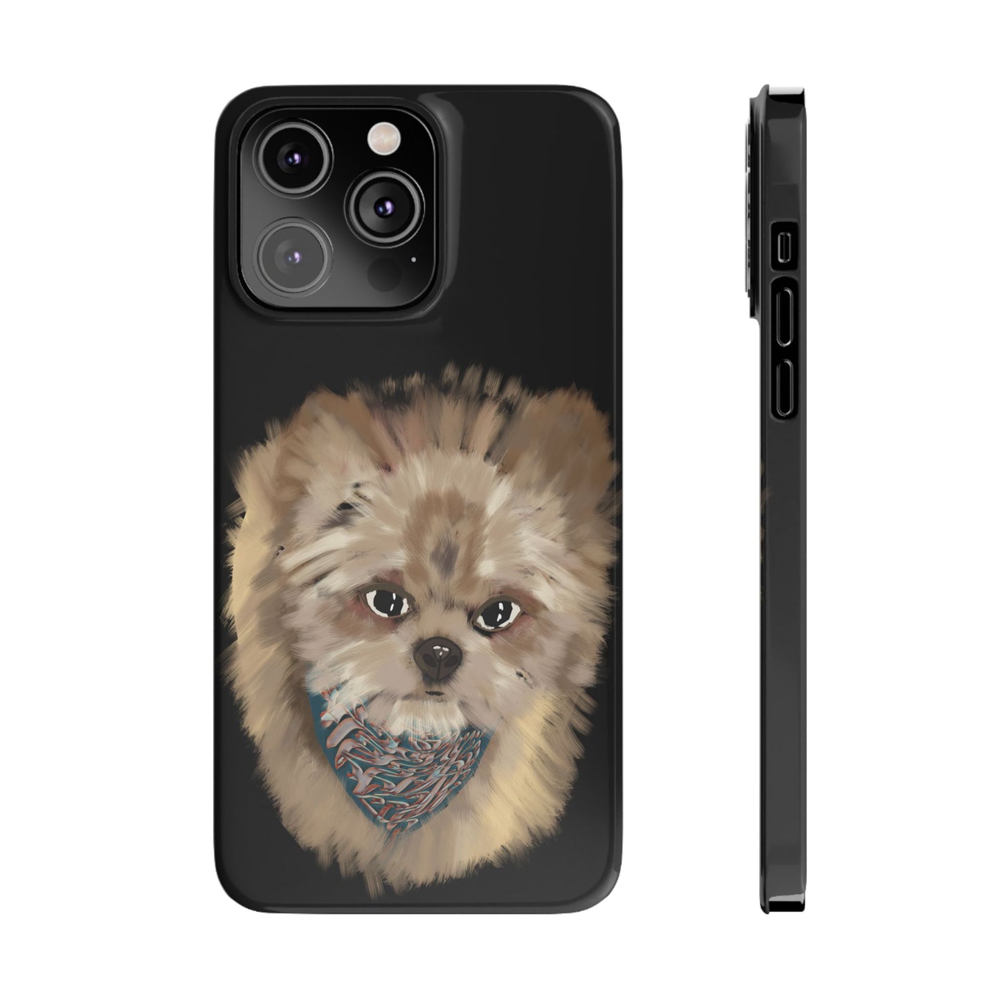 Copy of Copy of Copy of Copy of ' Modern Art Slim Phone Case -LOVE I-