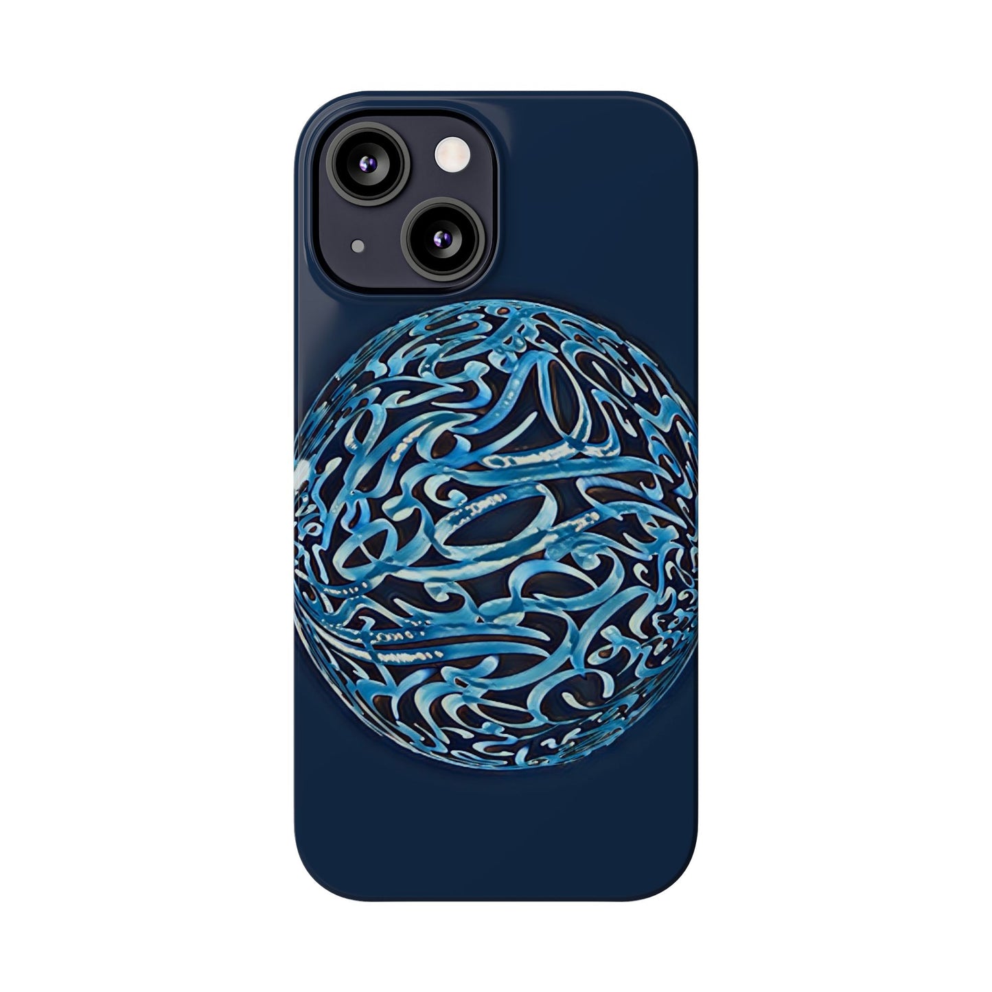 ' Modern Art Slim Phone Case -LOVE