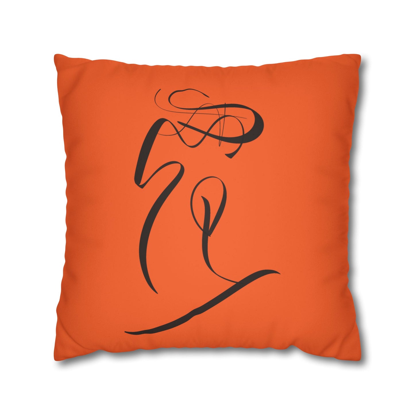 Copy of Square Pillowcase - Modern Art Portrait Watercolour Design