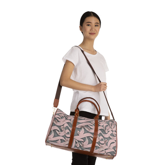 Vibrant Waterproof Travel Bag - Kalli K modern calligraphy - Perfect for Adventurers
