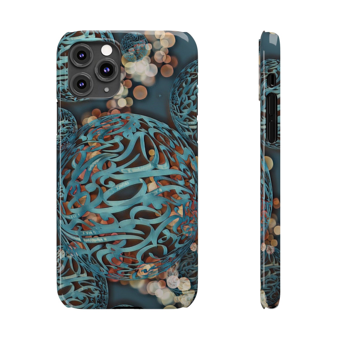 ' Modern Art Slim Phone Case -LOVE