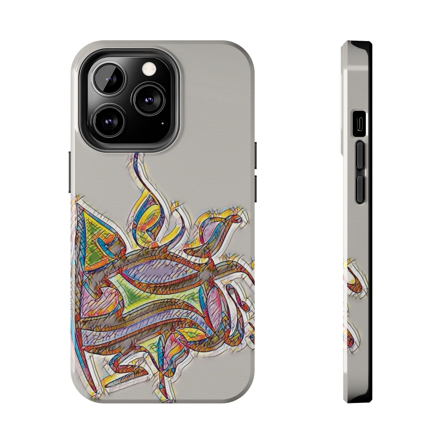 Phone Case Persian Calligraphy Modern Handwriting.
