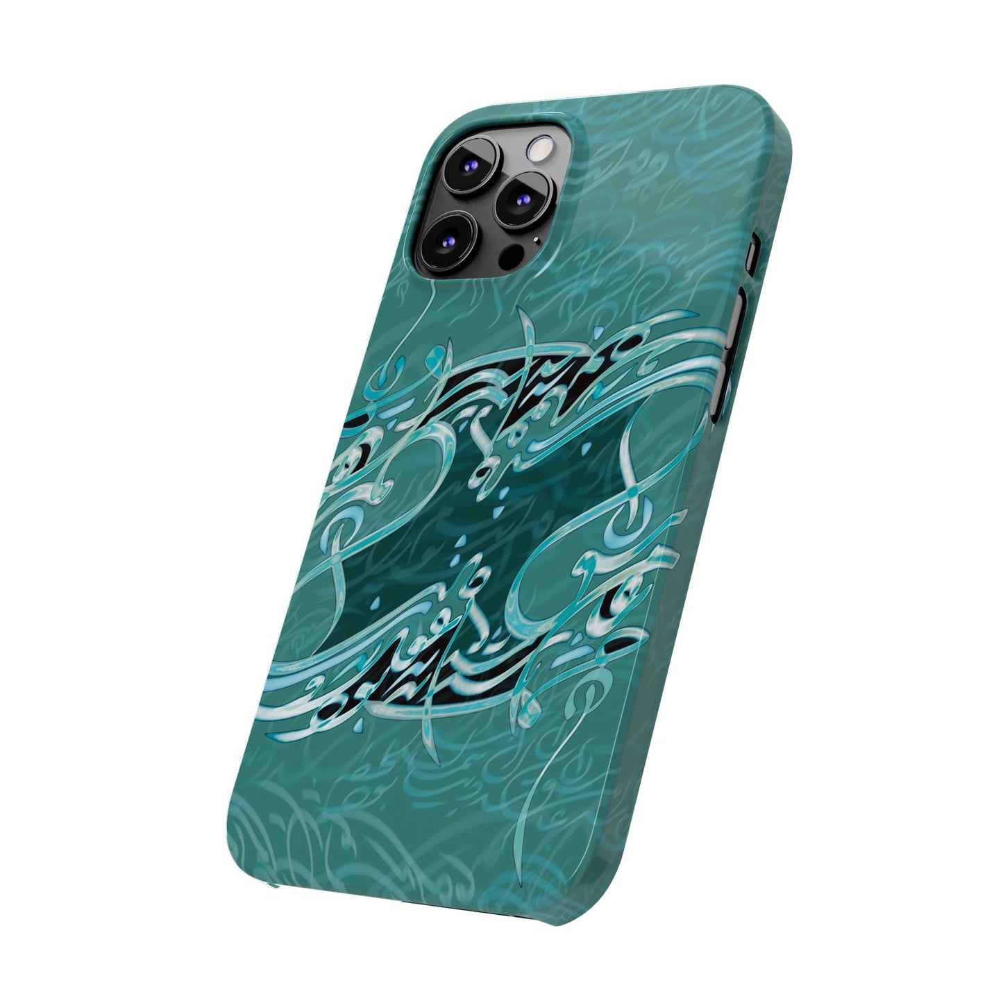 ' Modern Calligraphy Art Slim Phone Case